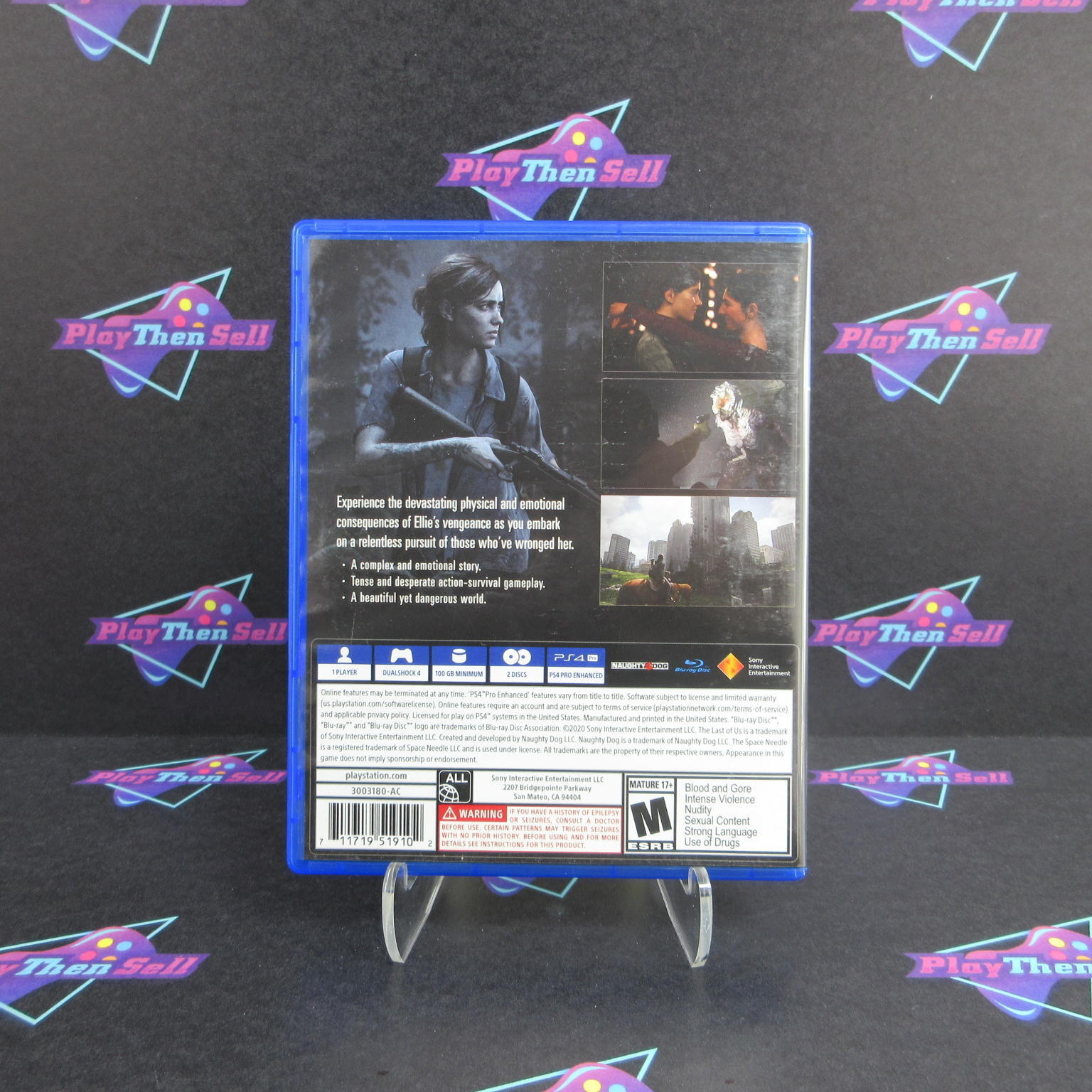 Refurbished The Last of Us Part II 2 PS4 PlayStation 4 Complete – Excellent Cond
