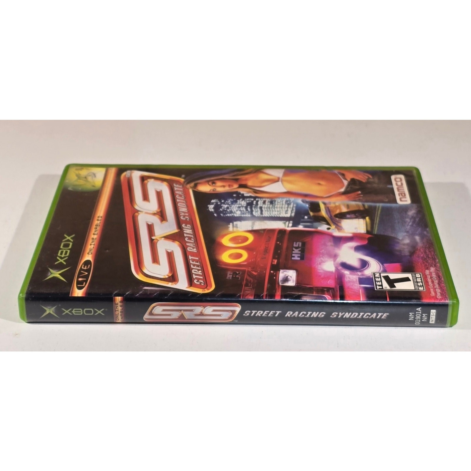 Xbox SRS Street Racing Syndicate CIB Complete Namco Racing Game