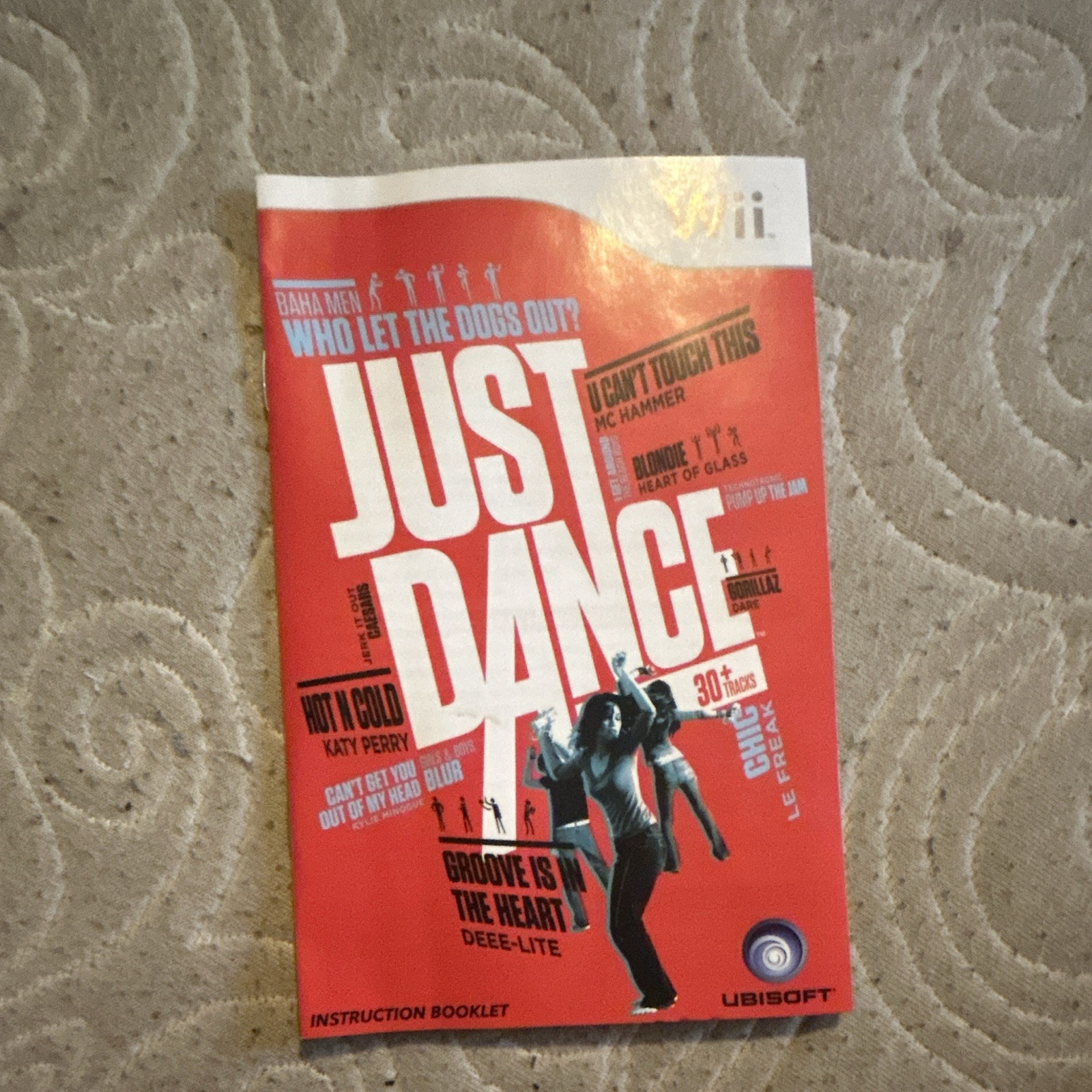 Ubisoft Just Dance Just Dance Series Nintendo Wii w/ Case Disc Manual E10+ 2007