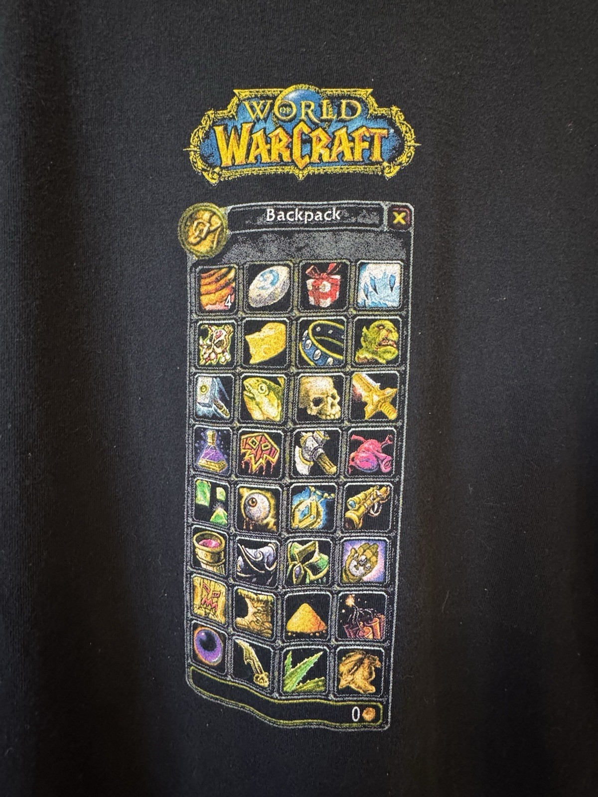Blizzard Entertainment World of Warcraft T-Shirt “How Big Is Your Sack?” XL