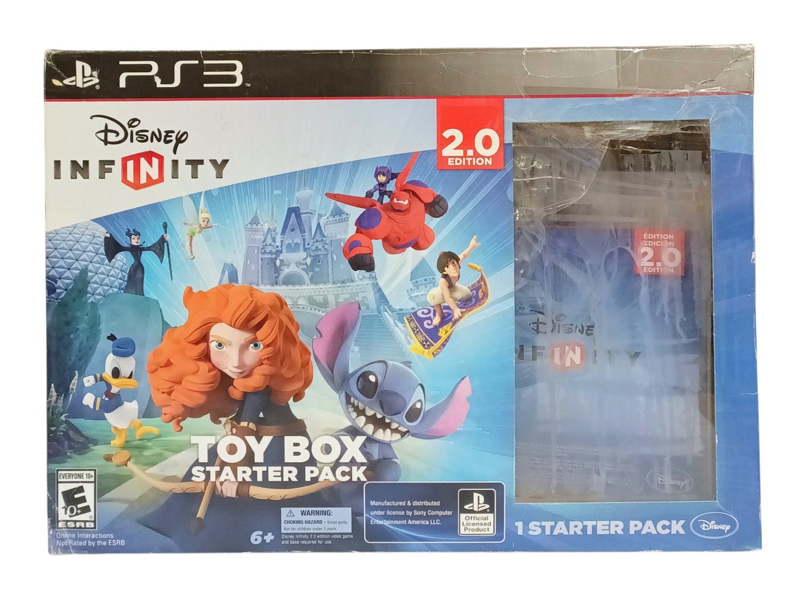 PS3 Disney Infinity 2.0 Toy Box Starter Pack PlayStation3 Disney Stitch&Merida