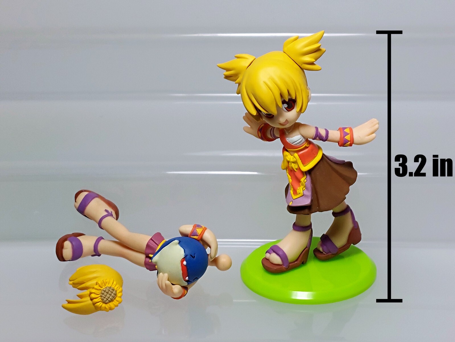 Game Characters Collection Sukatto Golf Pangya Lolo Lola Figure MegaHouse 3.2in