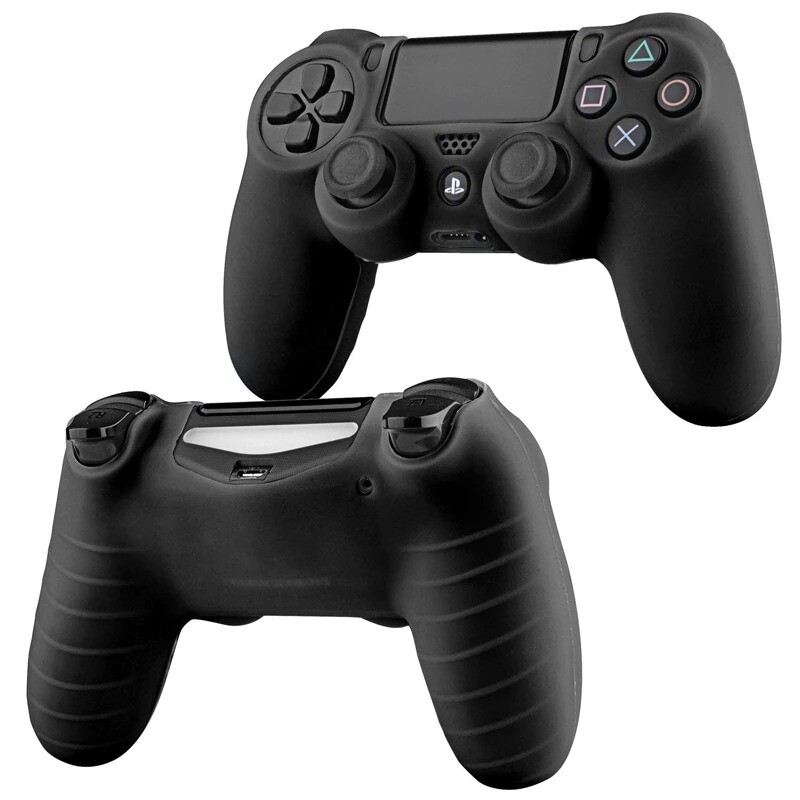 Soft Silicone Gel Rubber Skin Cover For PS4 Pro Slim Controller – 18 colors!!