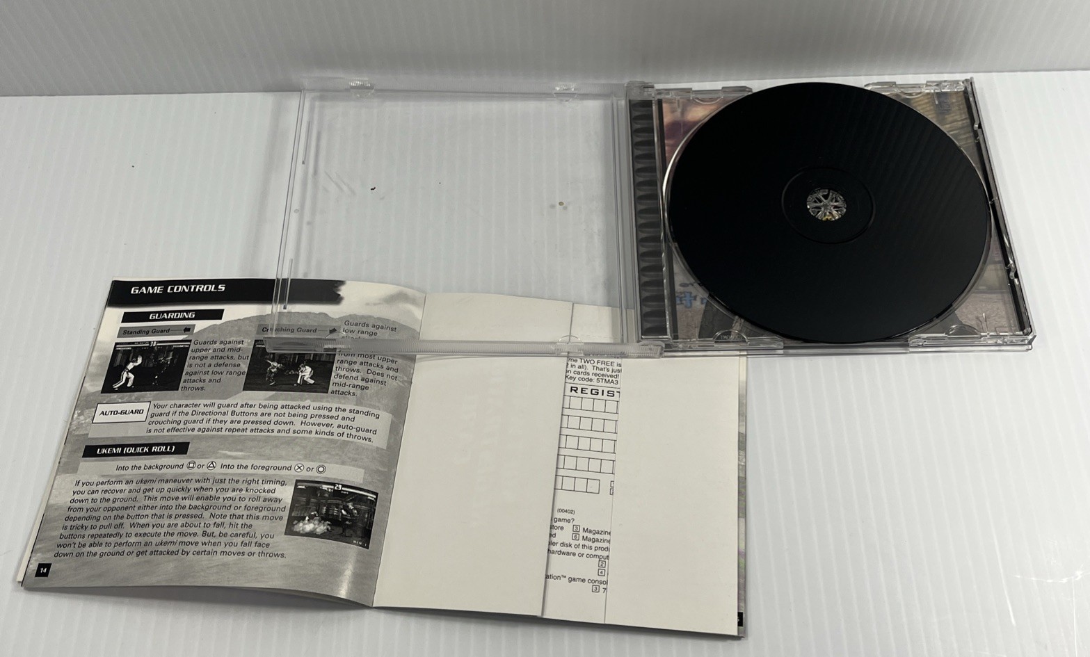 Tekken 3 (Sony PlayStation 1, 1998) Tekken III PS1 W manual. W Reg Card. Tested.