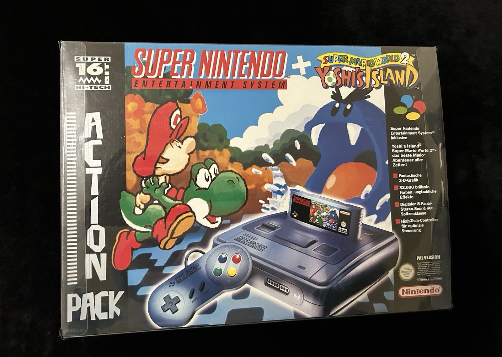 SUPER NINTENDO YOSHI’S ISLAND 2 CONSOLE SET ULTRA RARE (ONLY ONE ON EBAY) NEW!!!