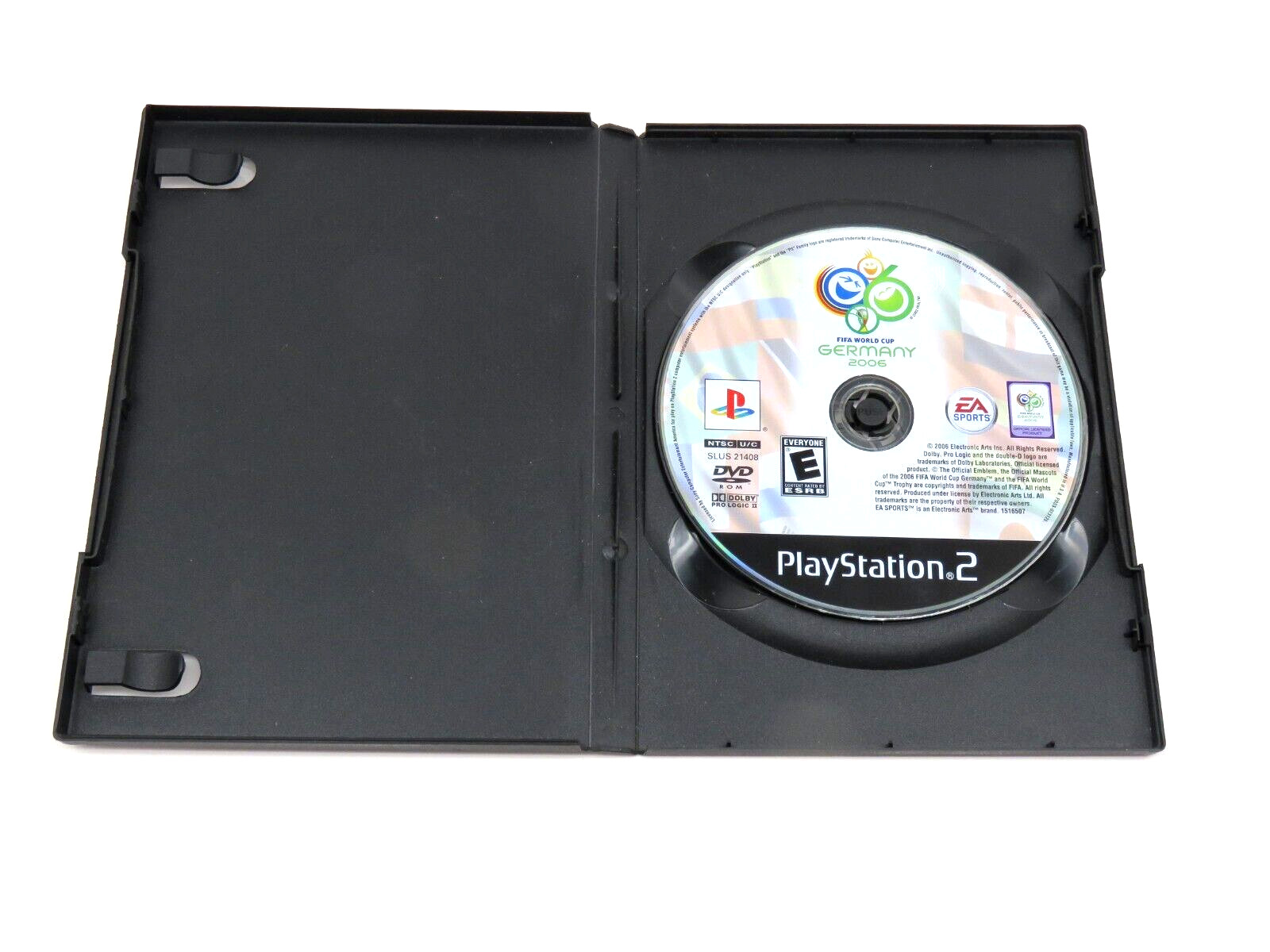 FIFA World Cup Germany 2006 (PlayStation 2, 2006) PS2 Electronic Arts Case, DVD