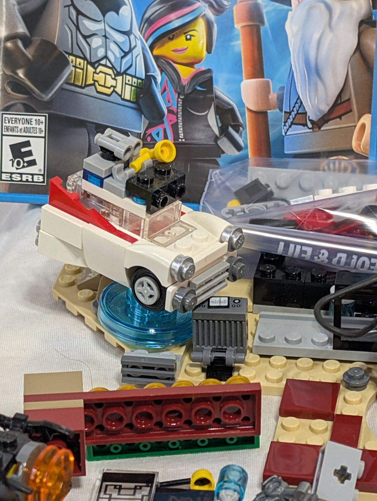 Lego Dimensions Lot Ghostbusters Wii U Game Slimer Portal Batman Ecto-1