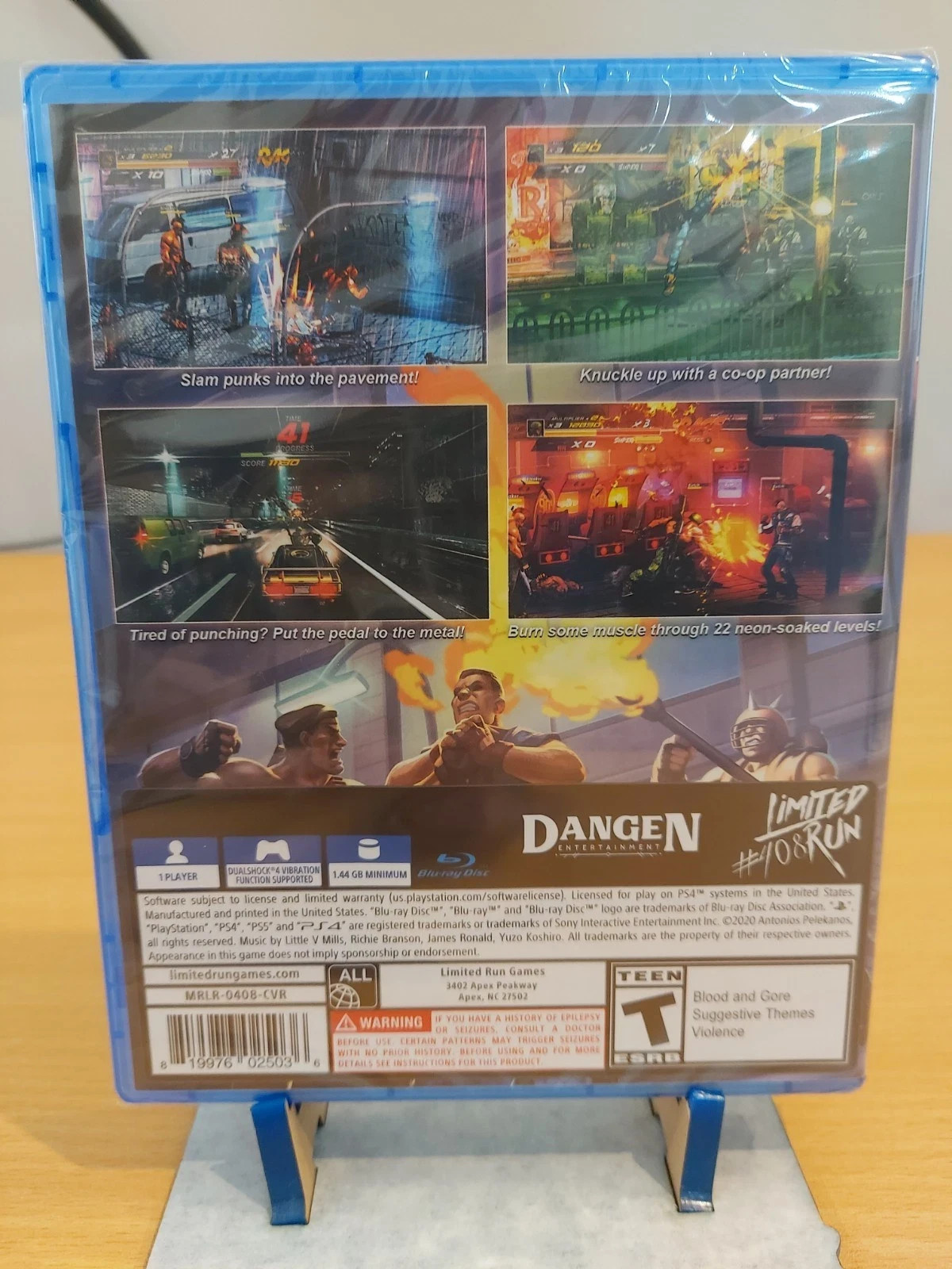 The Takeover – Sony Playstation 4 PS4 New Sealed Limited Run Games LRG #408