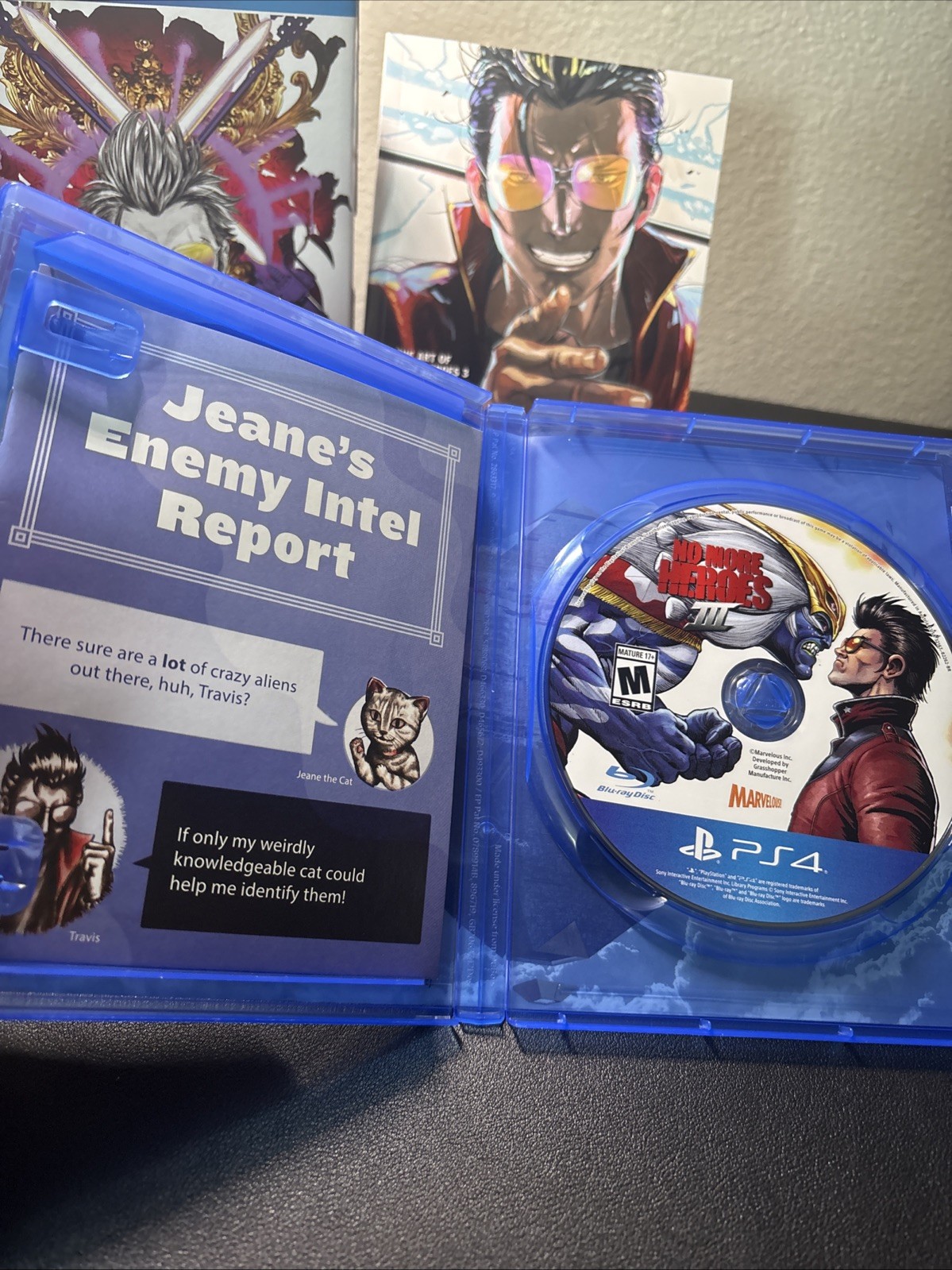 No More Heroes 3 [Day 1 Edition] (Sony PlayStation 4 PS4, 2022) CIB Tested
