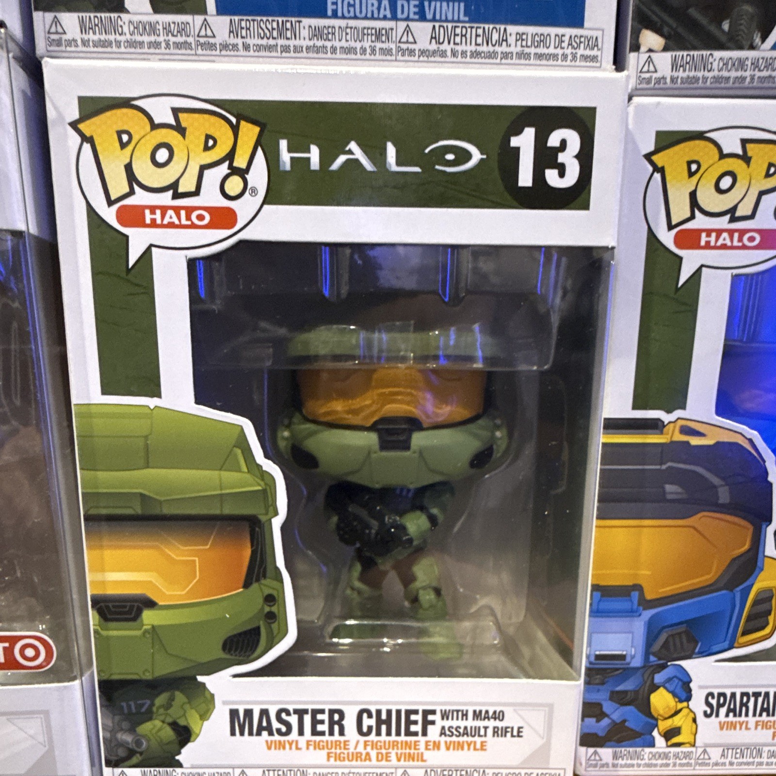 Funko Pop! Halo Vinyl Figure Lot Glows in Dark Master Chief Buck Weapon Escharum