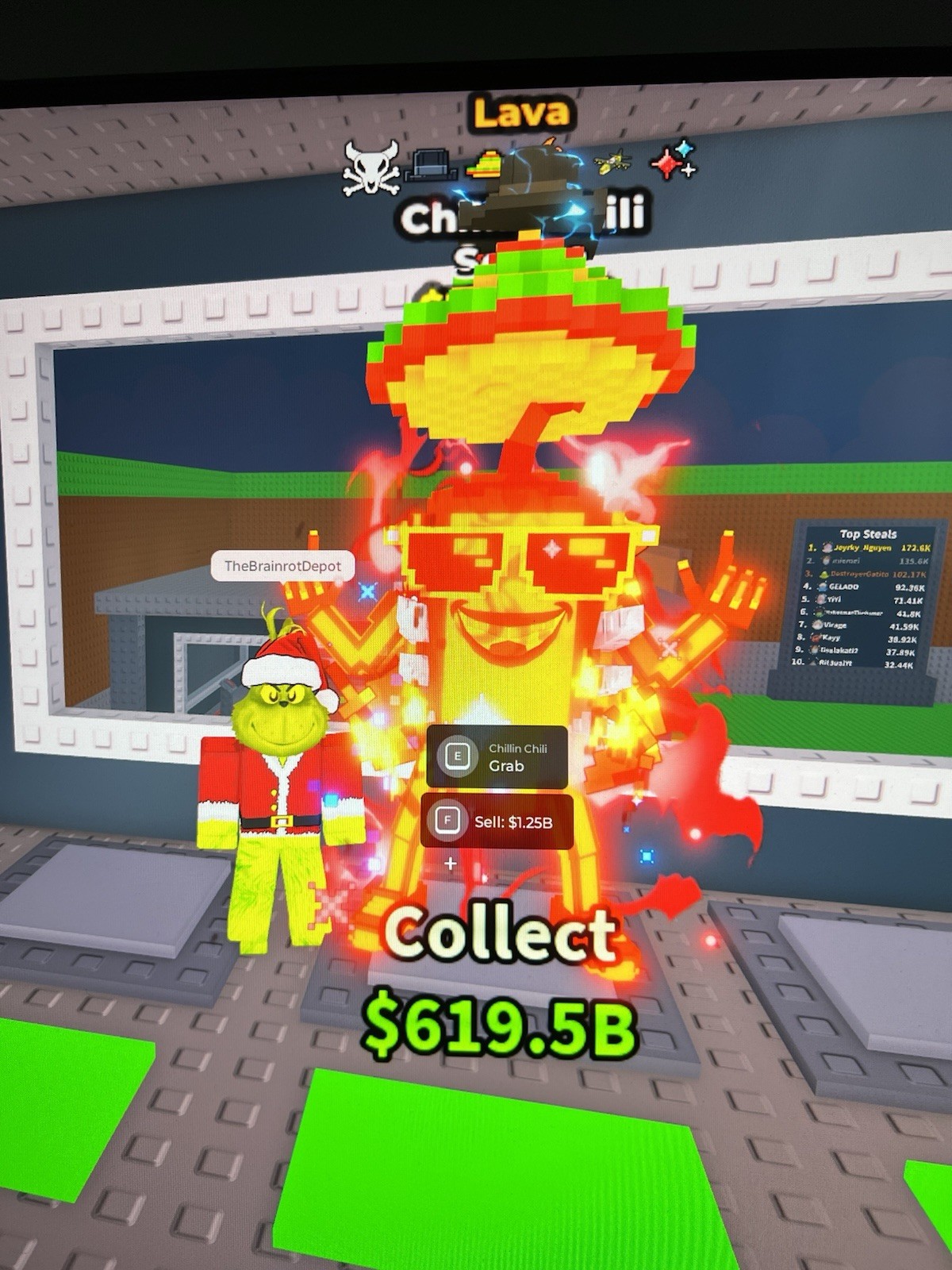 Lava Chillin Chili (737.5 M/s) Steal A Brainrot | Best Price & Fast Delivery