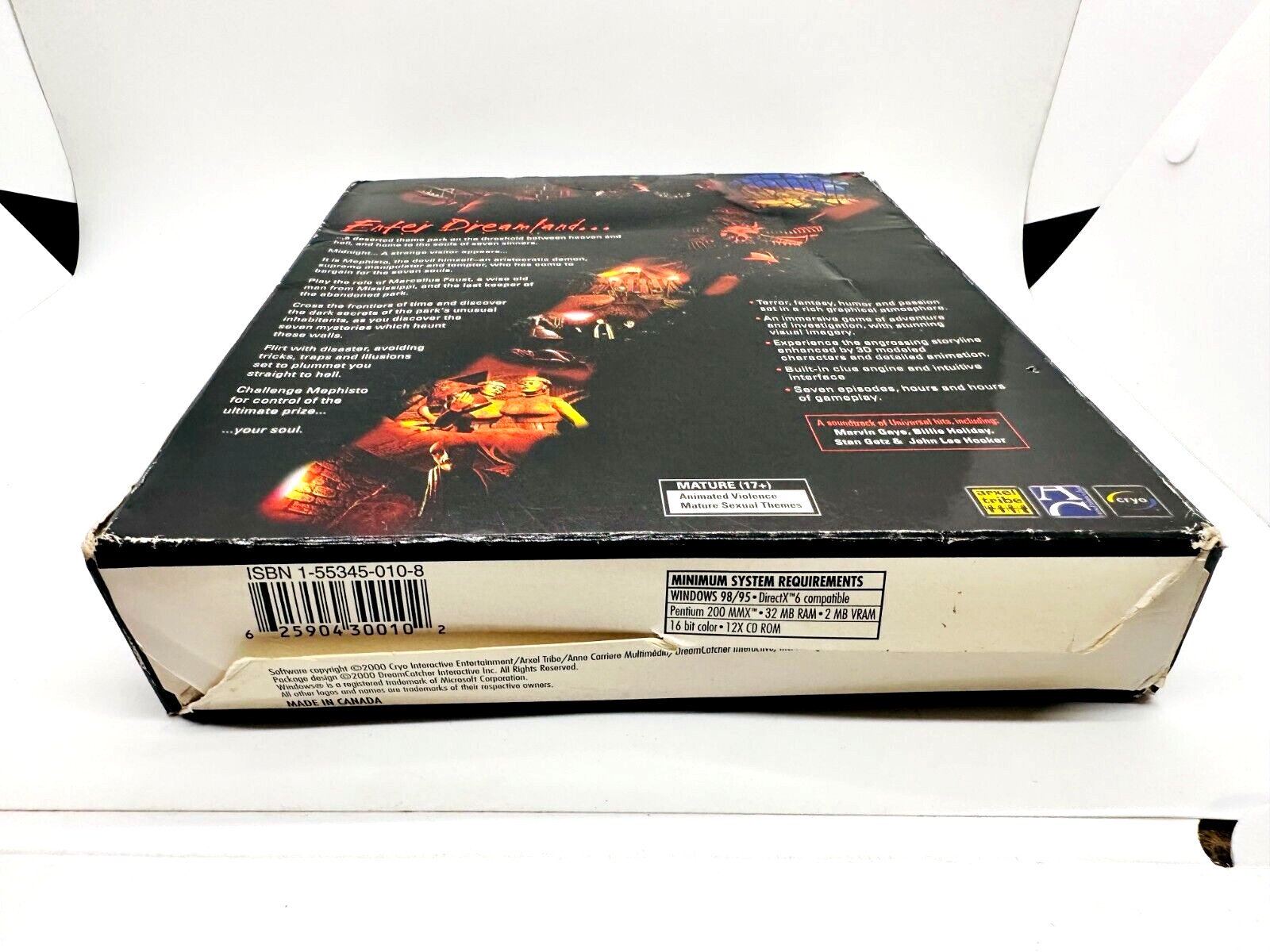 Seven Games of the Soul (PC, 2000) Sealed Discs – New