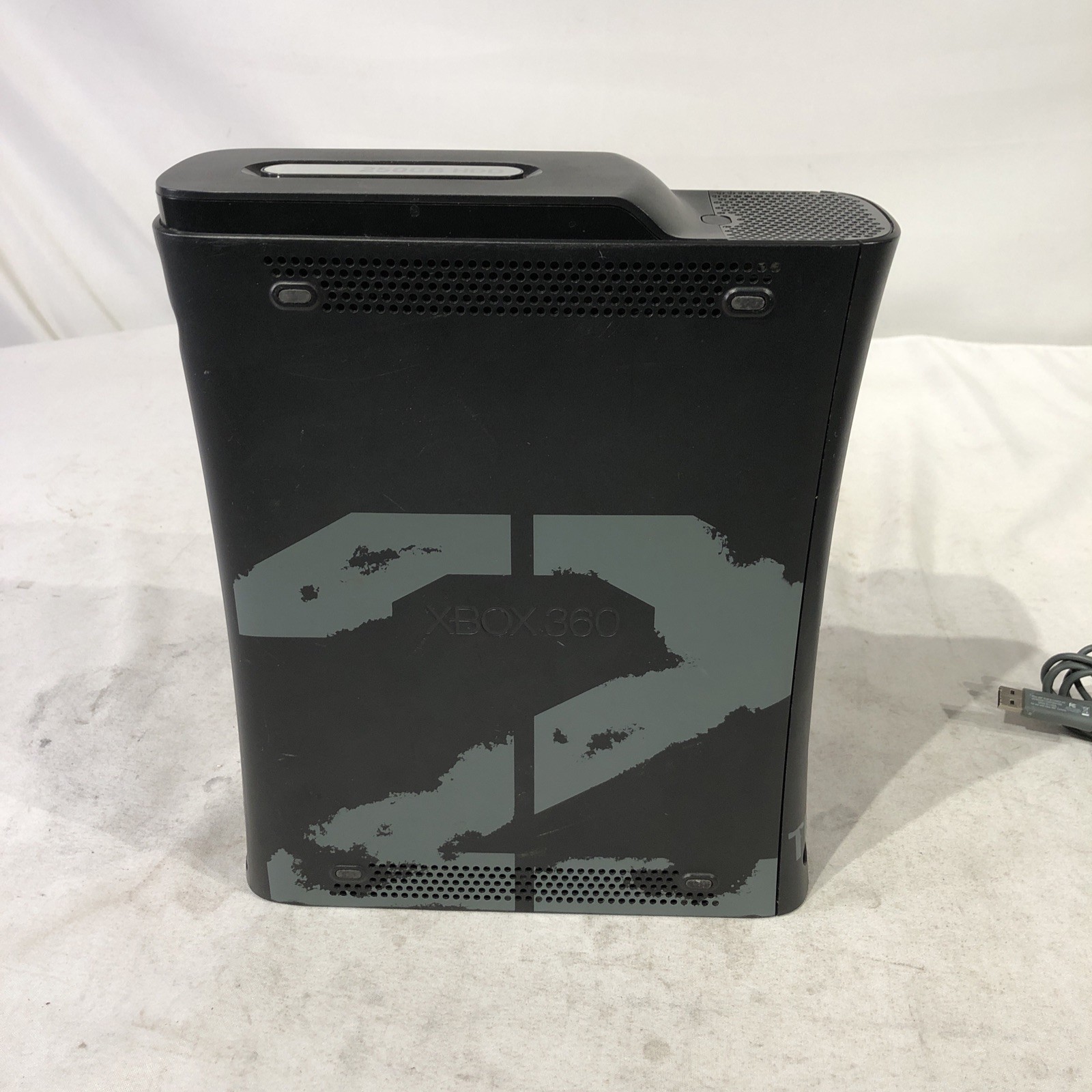 Xbox 360 120GB Joint Task Force Edition Console For Parts Powers On, Bad Disc