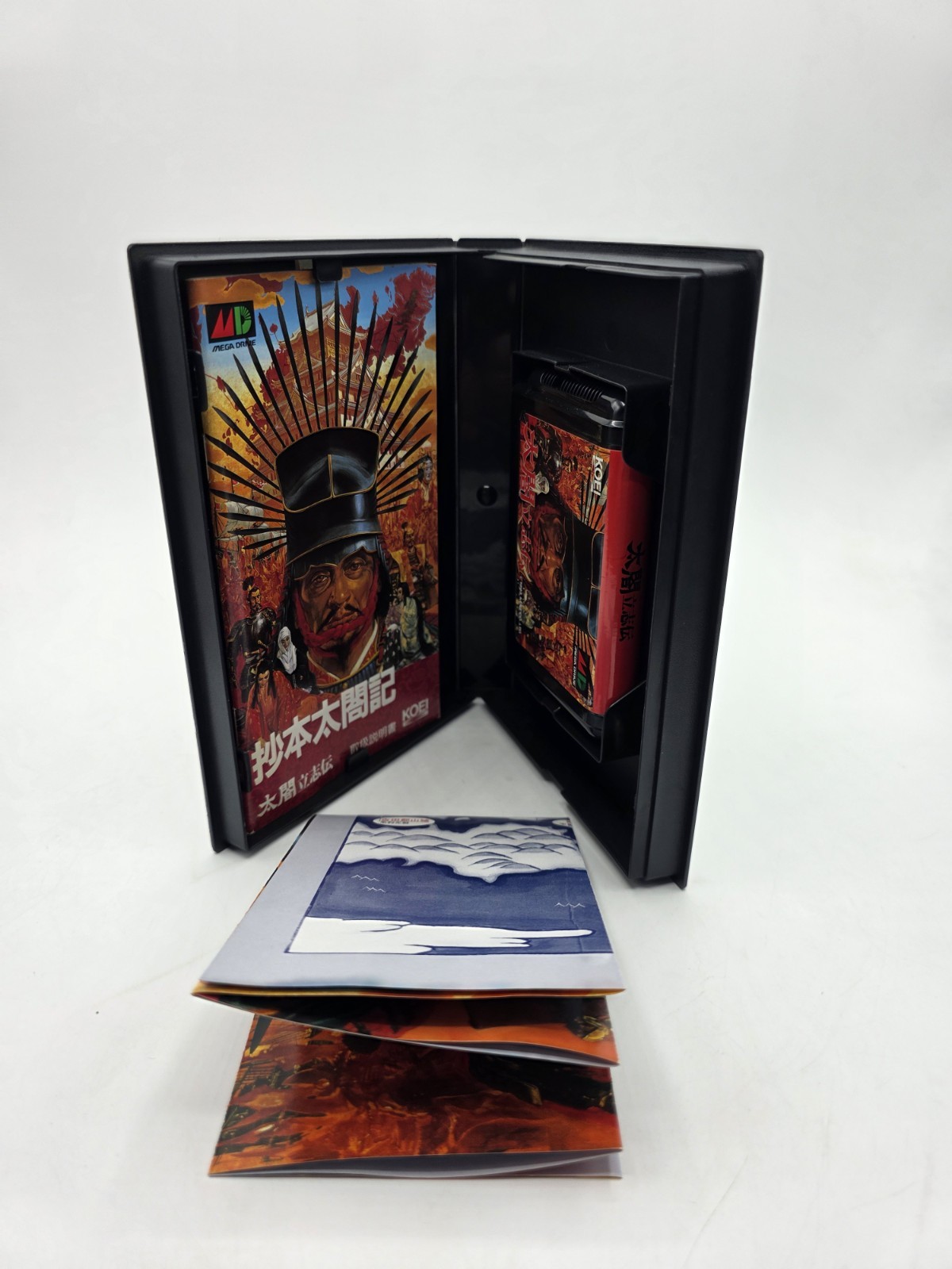 Japanese Taiko Risshiden Sega Mega Drive MD US Seller Complete Clean