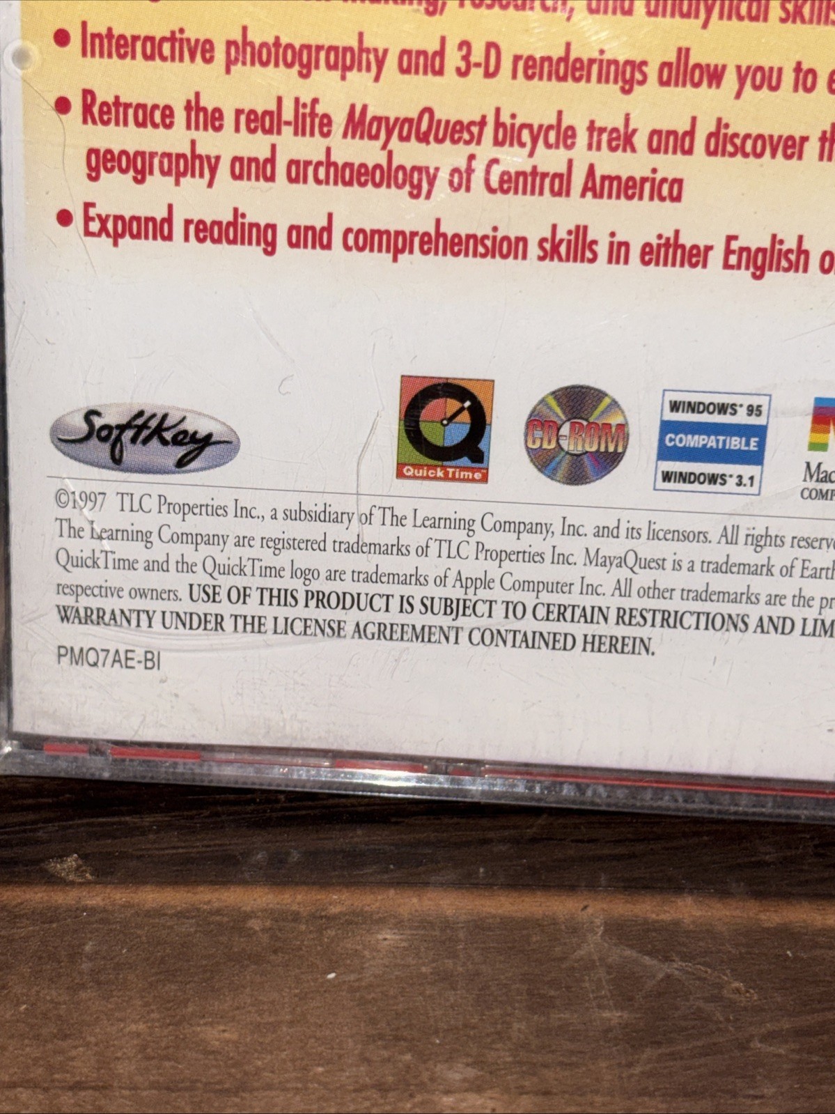 MayaQuest: The Mystery Trail PC 1995 Disc Factory Sealed