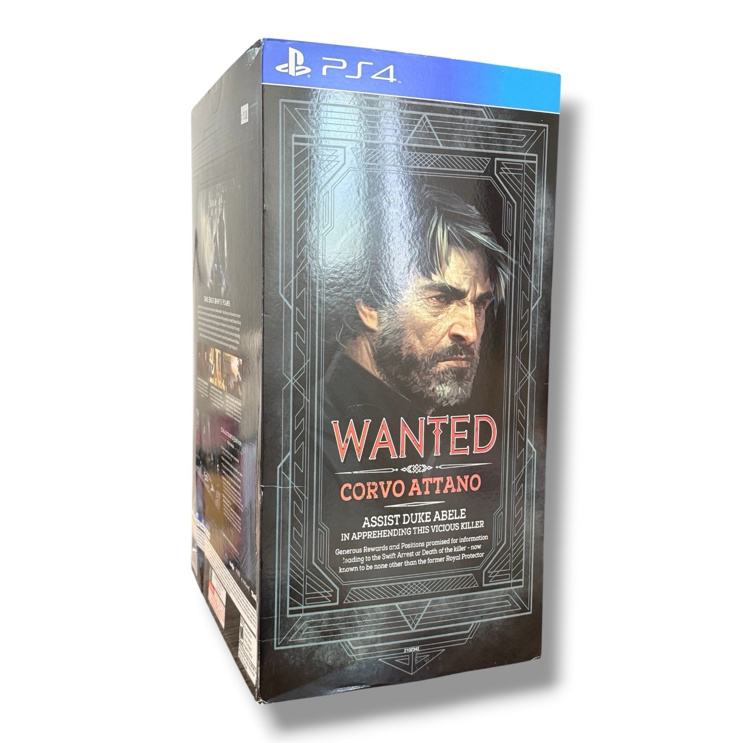 Dishonored 2 Corvo Attano Mask Collector’s Edition PS4 Open Box