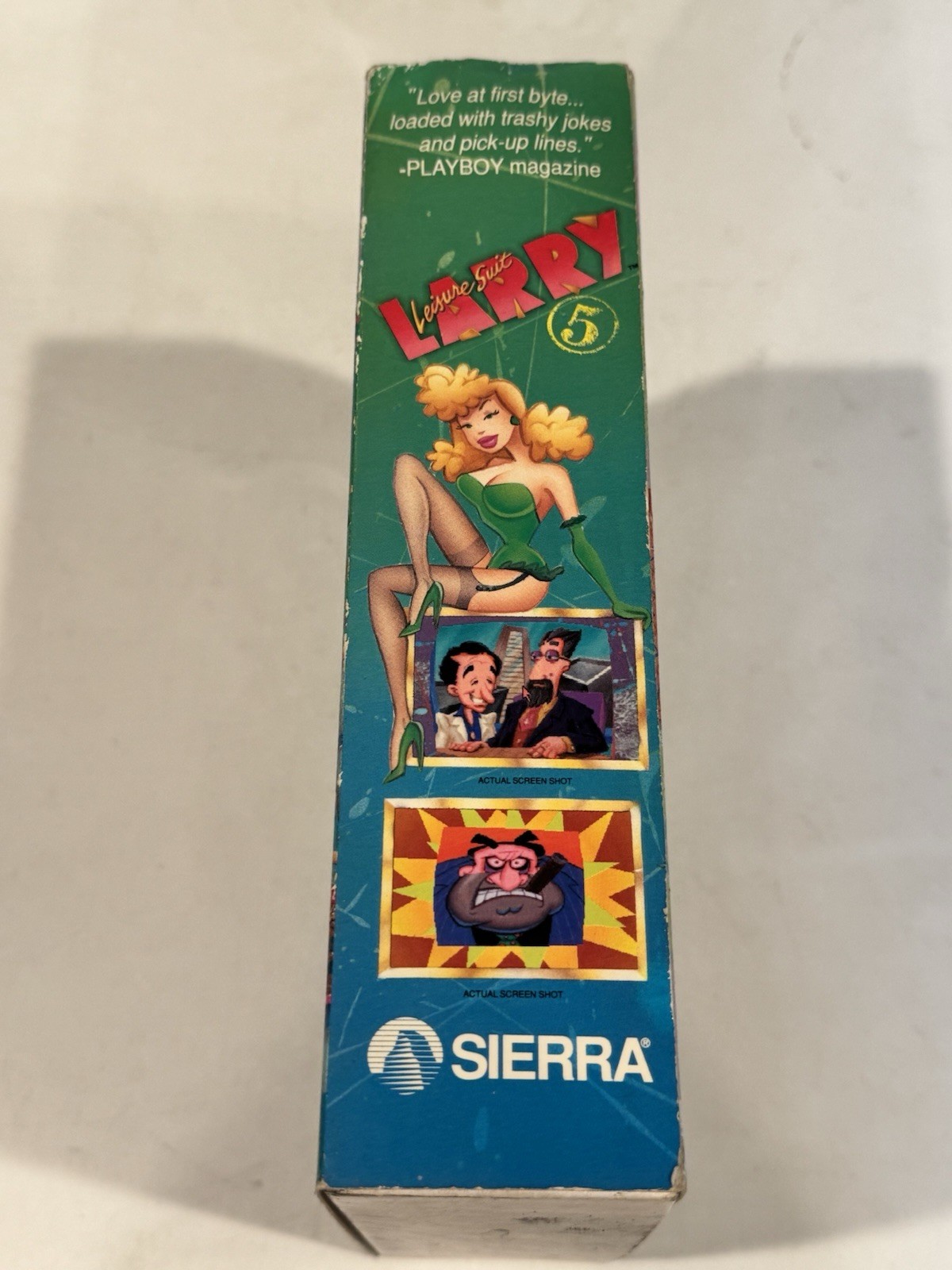 Leisure Suit Larry 5 Passionate Patti Big Box PC Tandy Sierra Hintbook 3.5″ Disk