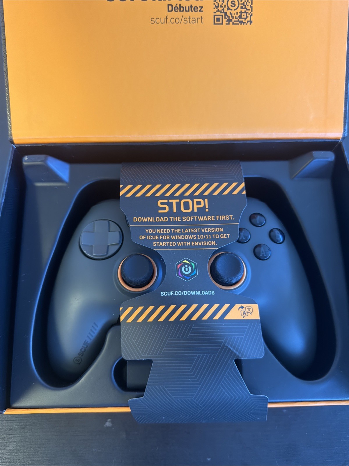 Scuf Envision PRO V1 Wireless Controller with Hall effect – Black