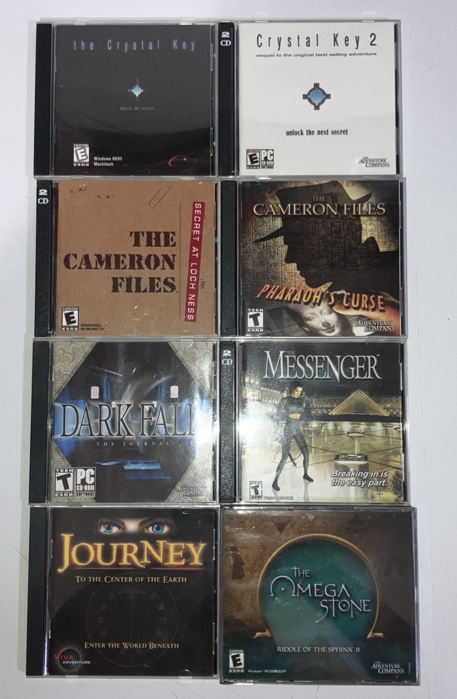 PC Game Lot of (49) Discs, and CD-ROM Games. Very Nice! Years of playing.