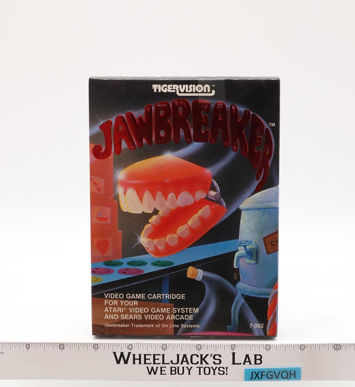 Jawbreaker Atari 2600 1982 TigerVision Vintage Game Cartridge