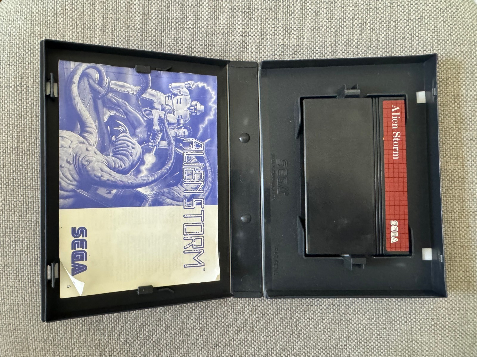 Master System ALIEN STORM Game PAL REGION FREE