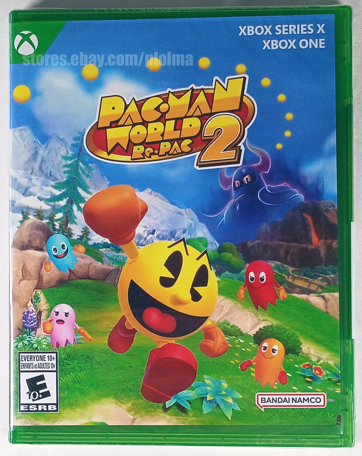 PAC-MAN WORLD 2 RE-PAC Brand New XBOX SERIES X / XBOX ONE Game ESRB Pacman