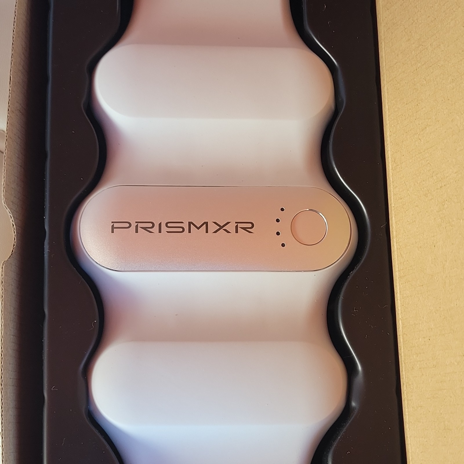 PRISMXR White Plastic Charging Dock Accessory, Single Unit Charging Device