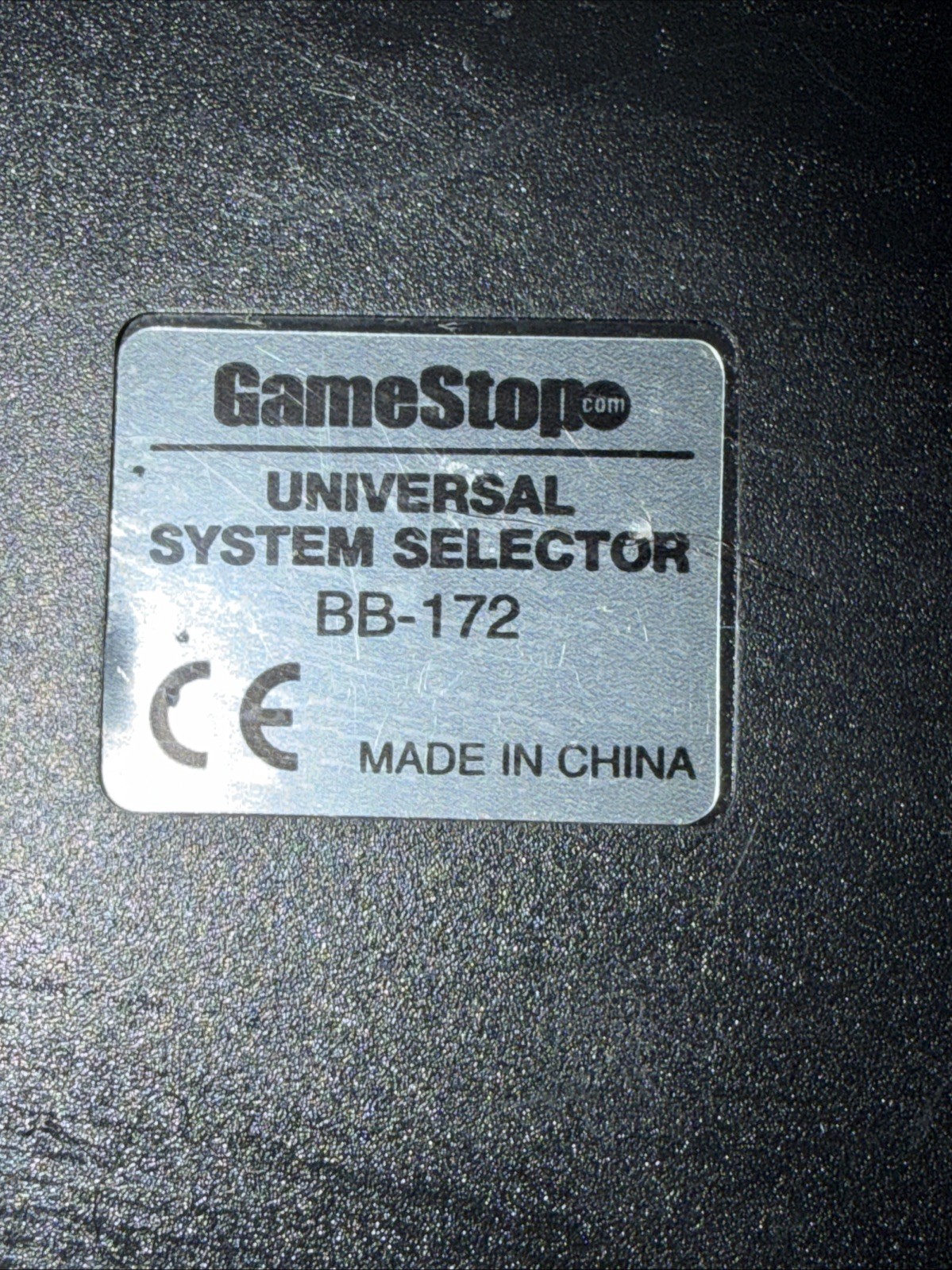 Game Stop Universal System Selector Multi Channel