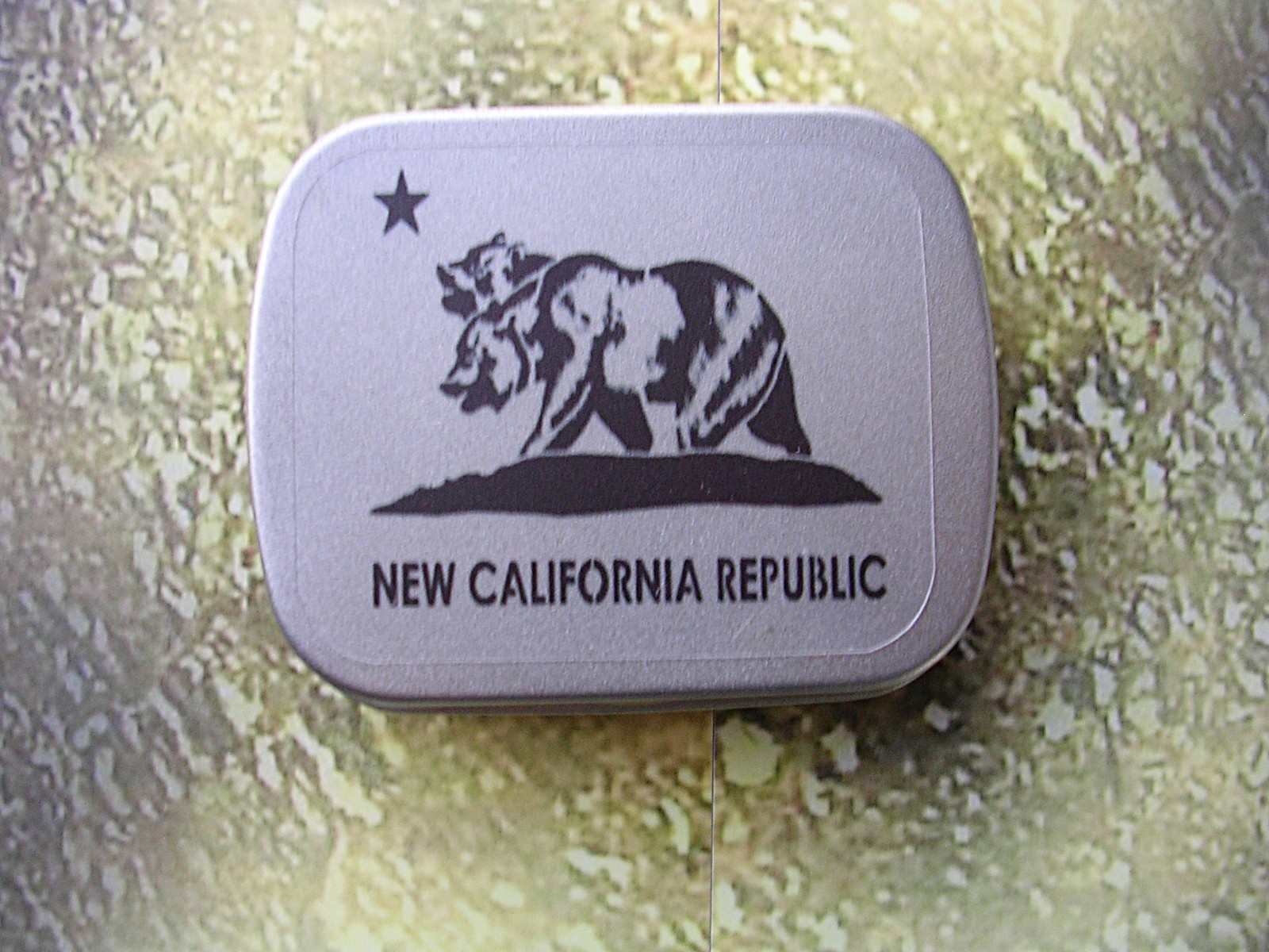 New Vegas NCR Dog tag in custom mini tin Cosplay Prop Gift