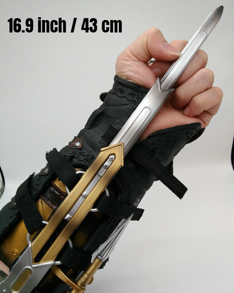 Assassin’s Creed Syndicate Cosplay 1:1 Hidden Blade Jacob Frye Evie Frye Toys
