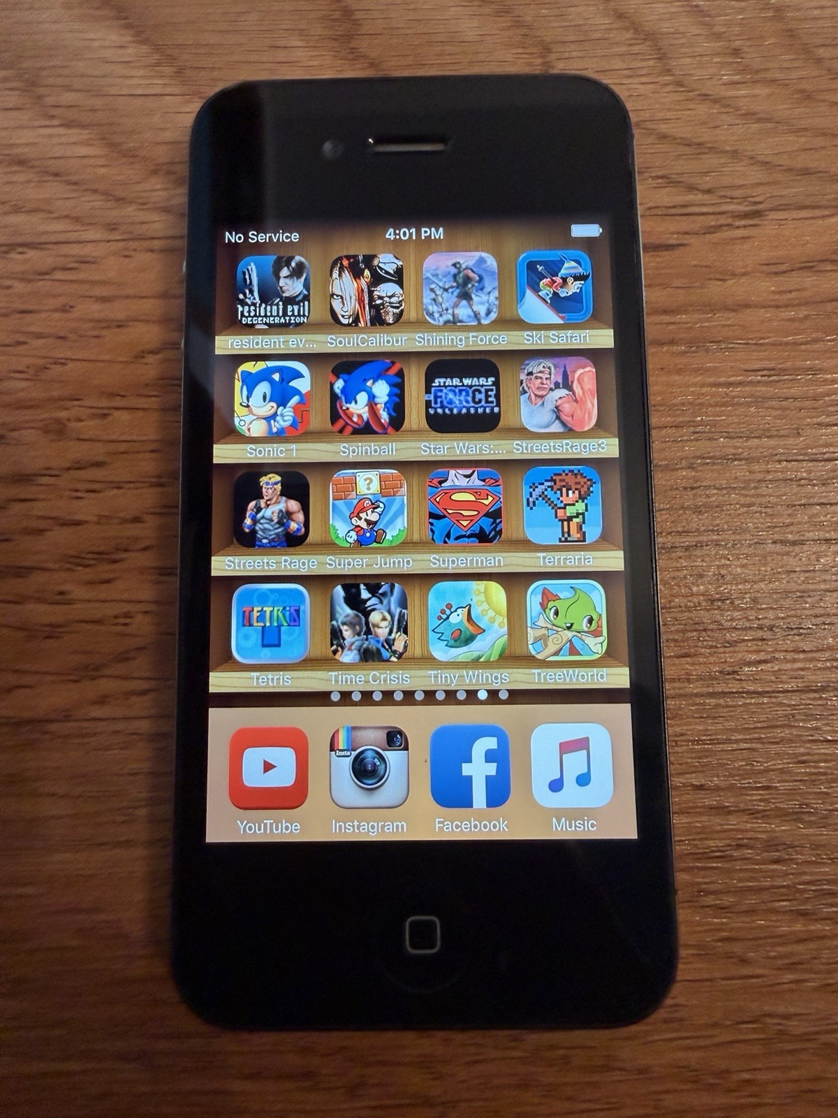 128 Games Iphone 4s 32gb Infinity Blade Final Fantasy Vii Bully Rare Retro Ios