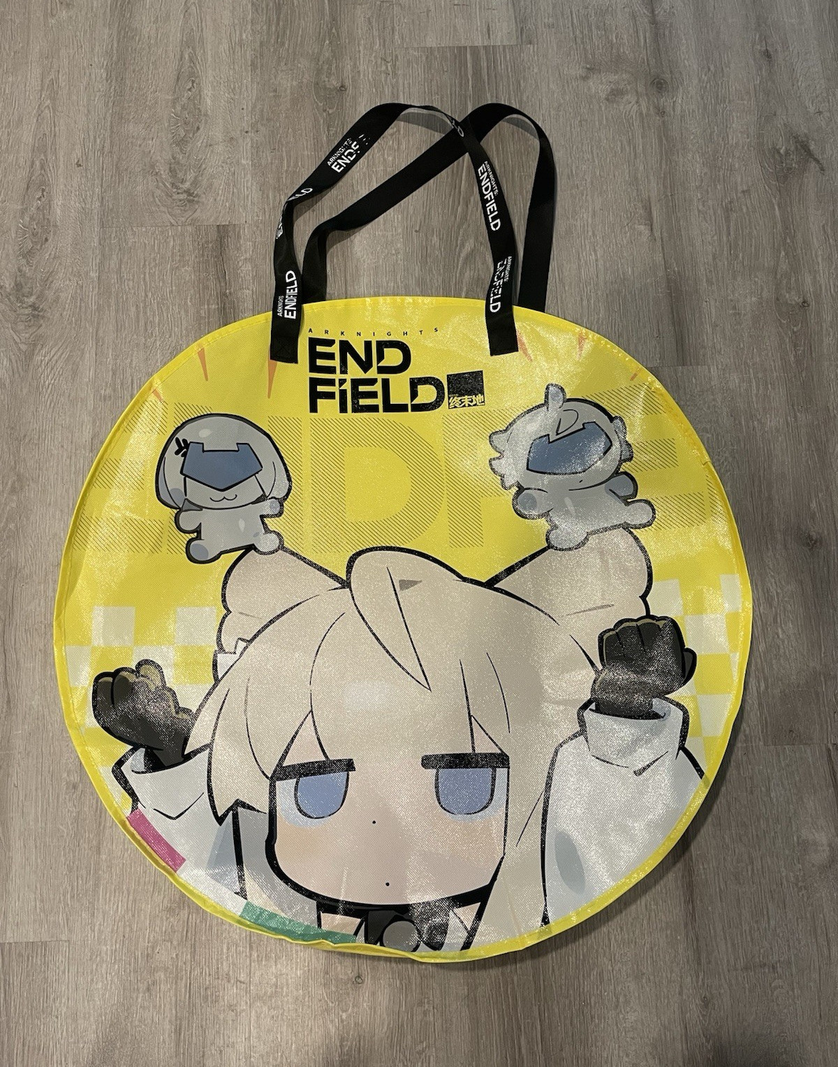Arknights: Endfield Yellow Reusable Tote Bag – Arknights Endfield Character