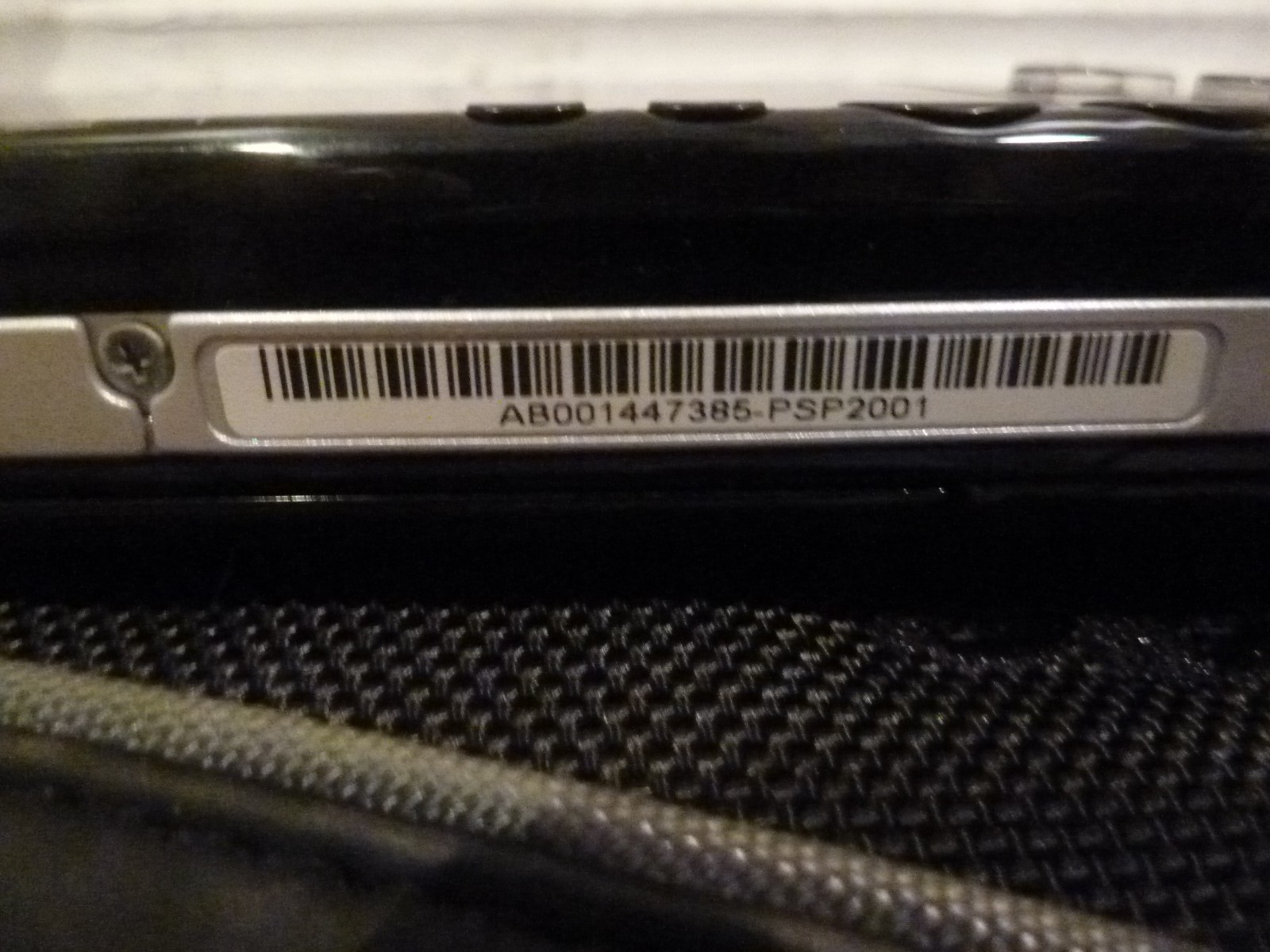 Sony PSP 2001 Black Console + battery, charger, games, carrying case PLEASE READ