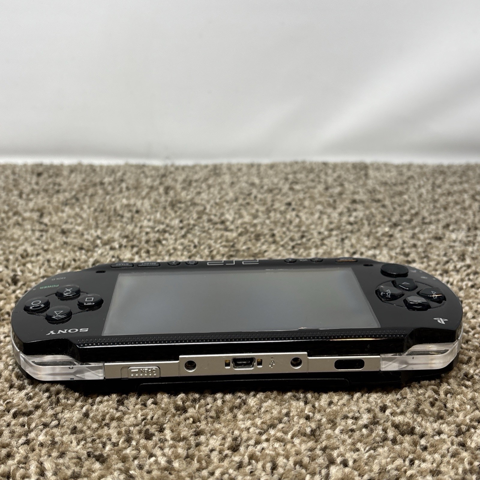 Sony PSP-1001 Handheld Console Black Tested NO BATTERY OR COVER