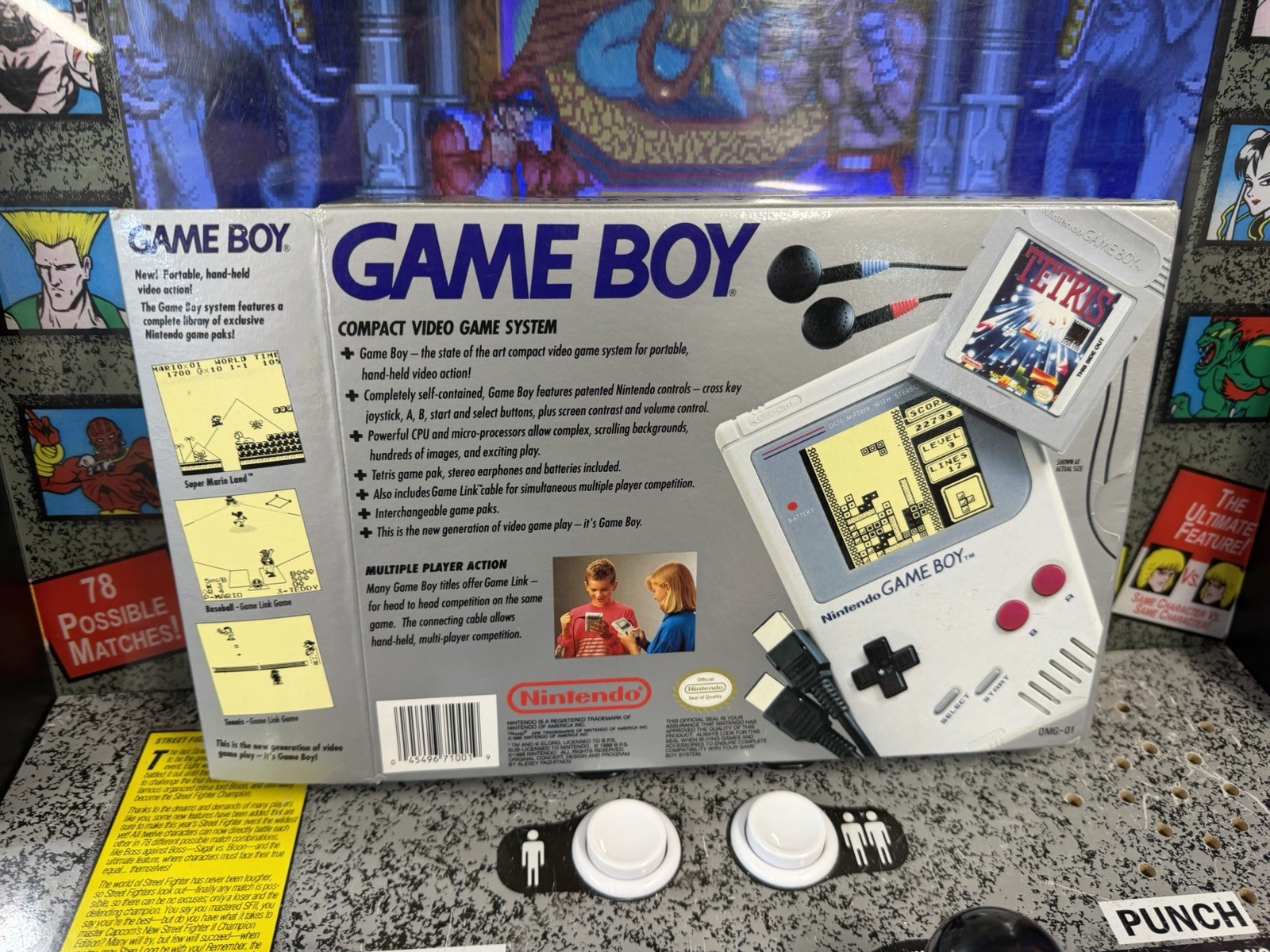 RARE Nintendo Game Boy DMG-01 Iveco Truck Commercial Motor Ford Variant /100