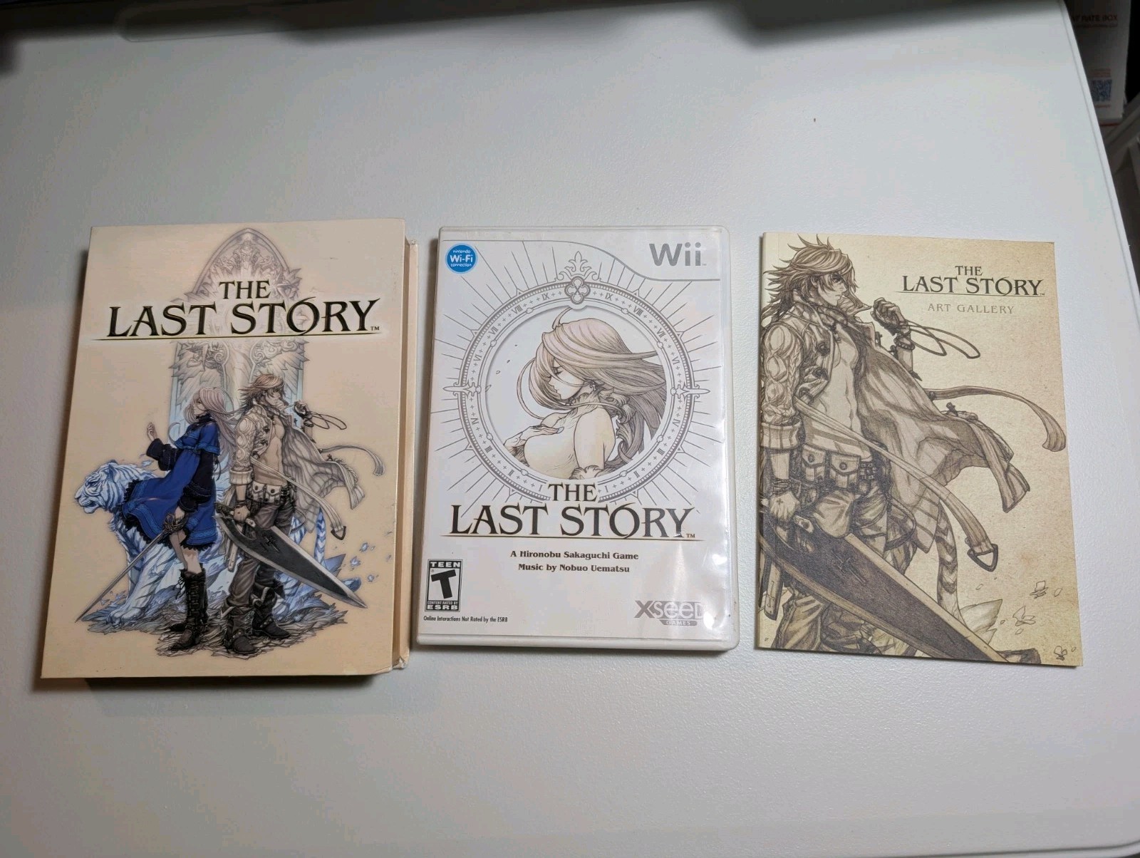 The Last Story Limited Edition Wii Big Box Art Book Bundle NO Soundtrack CD
