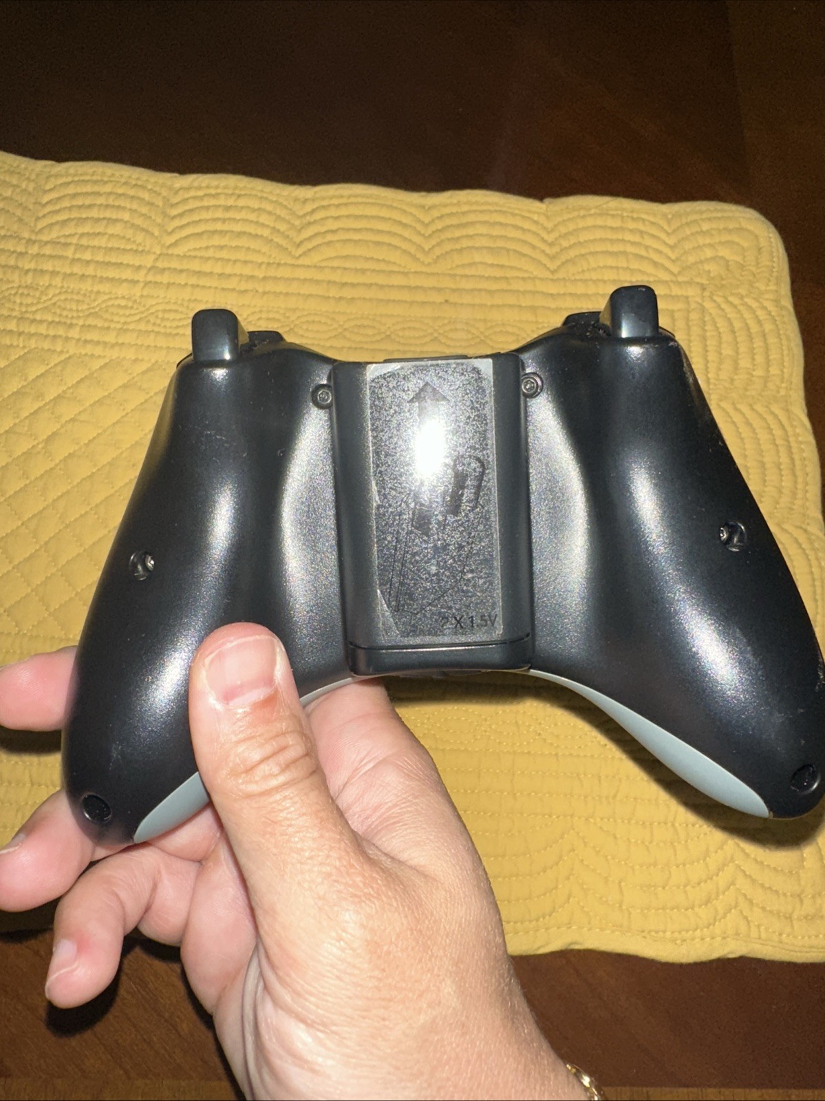 OEM Microsoft Xbox 360 Black And gray Wireless Controller Tested