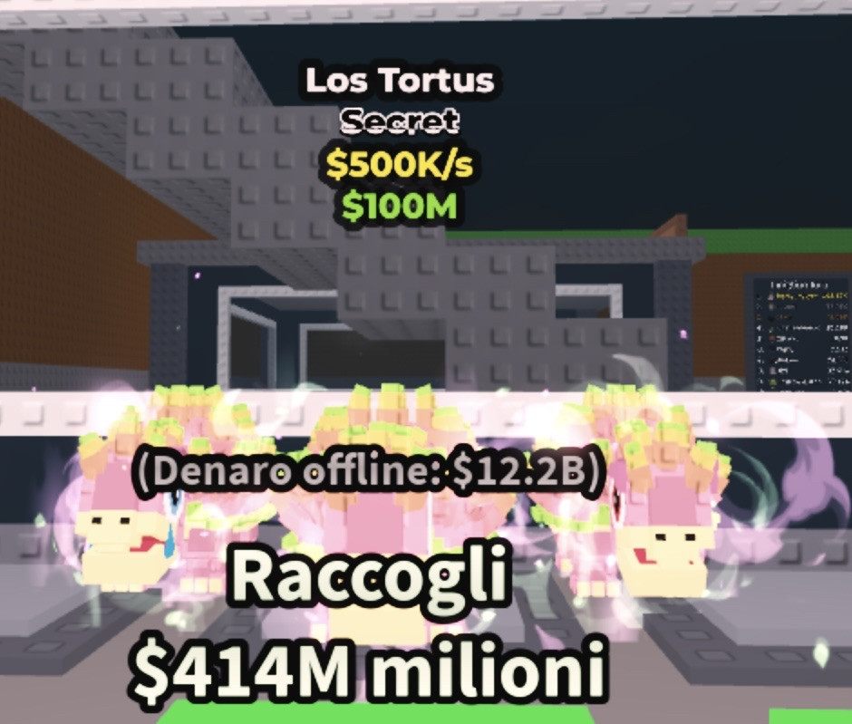 🔥 Steal a Brainrot Los Tortus 100M – 500k/s 🔥