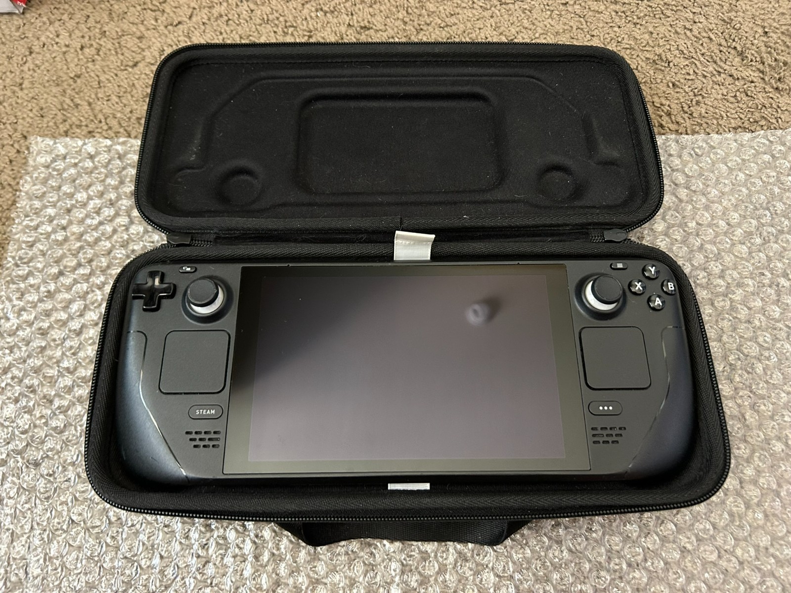 Valve Steam Deck 64GB w/ 512gb SD Card Black Model 1010 Handheld System Console