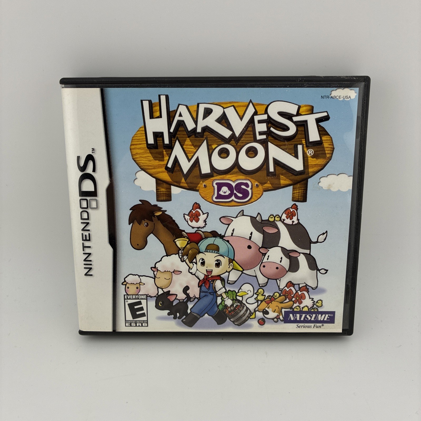 Harvest Moon Nintendo DS Case & Manual W/ Reg Card No Cartridge OEM Authentic