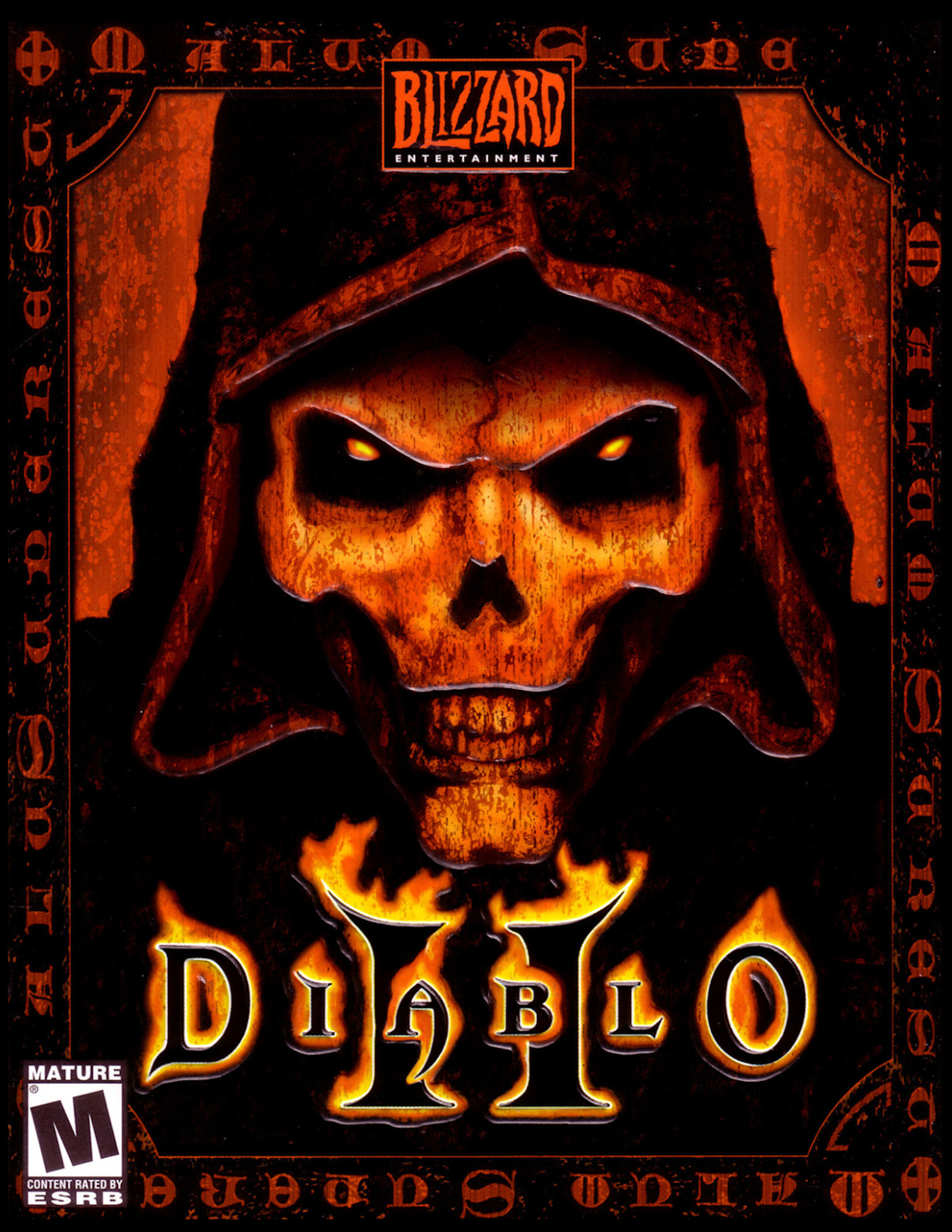Diablo 2 Video Game Retro Classic Wall Art Poster Print No Frame 8.5 x 11
