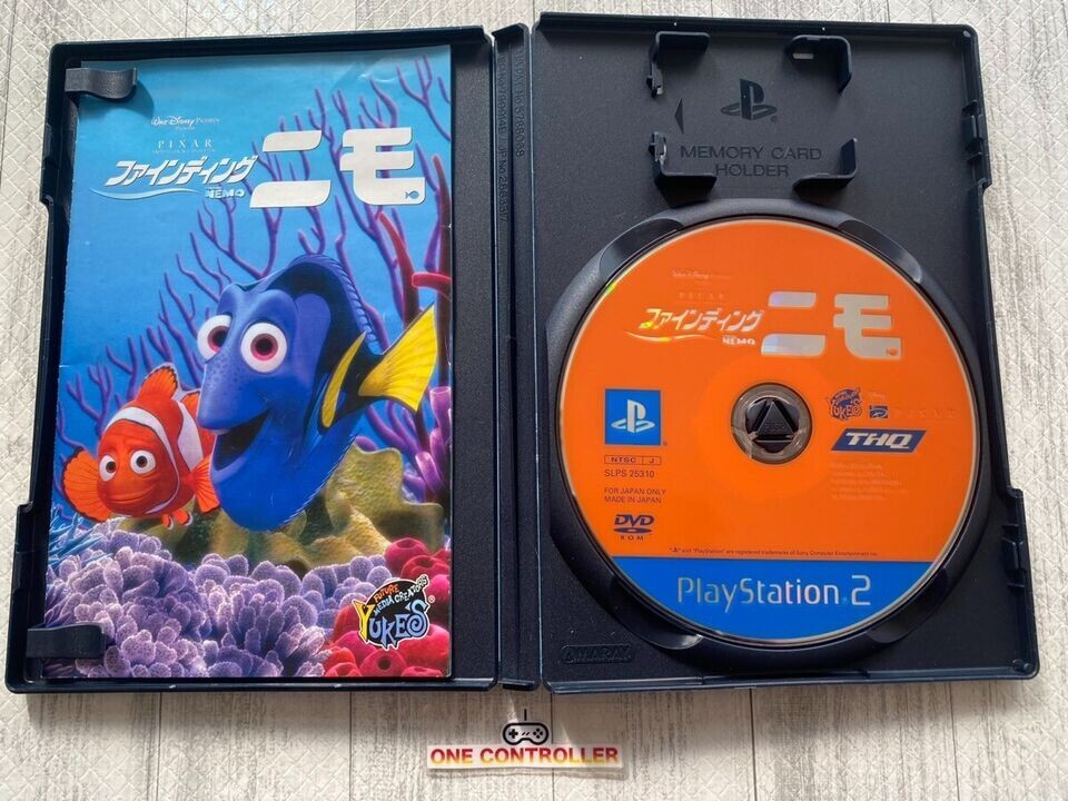 SONY PS2 Kingdom Hearts Ⅰ＆Ⅱ & Final Mix & Finding Nemo & Disney Sea from Japan