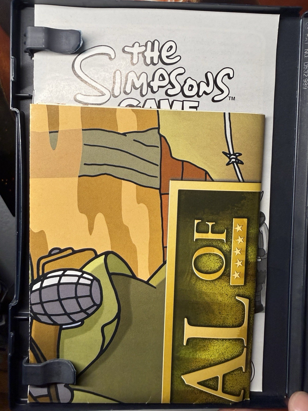 The Simpsons Game PS2 CIB with Poster