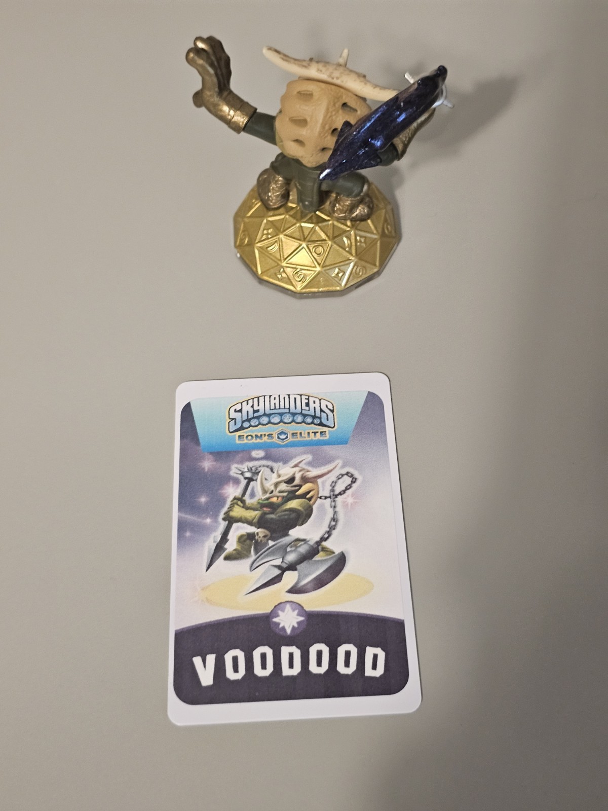 Skylanders Eon’s Elite Voodood Loose Figure + NFC CARD – Tested