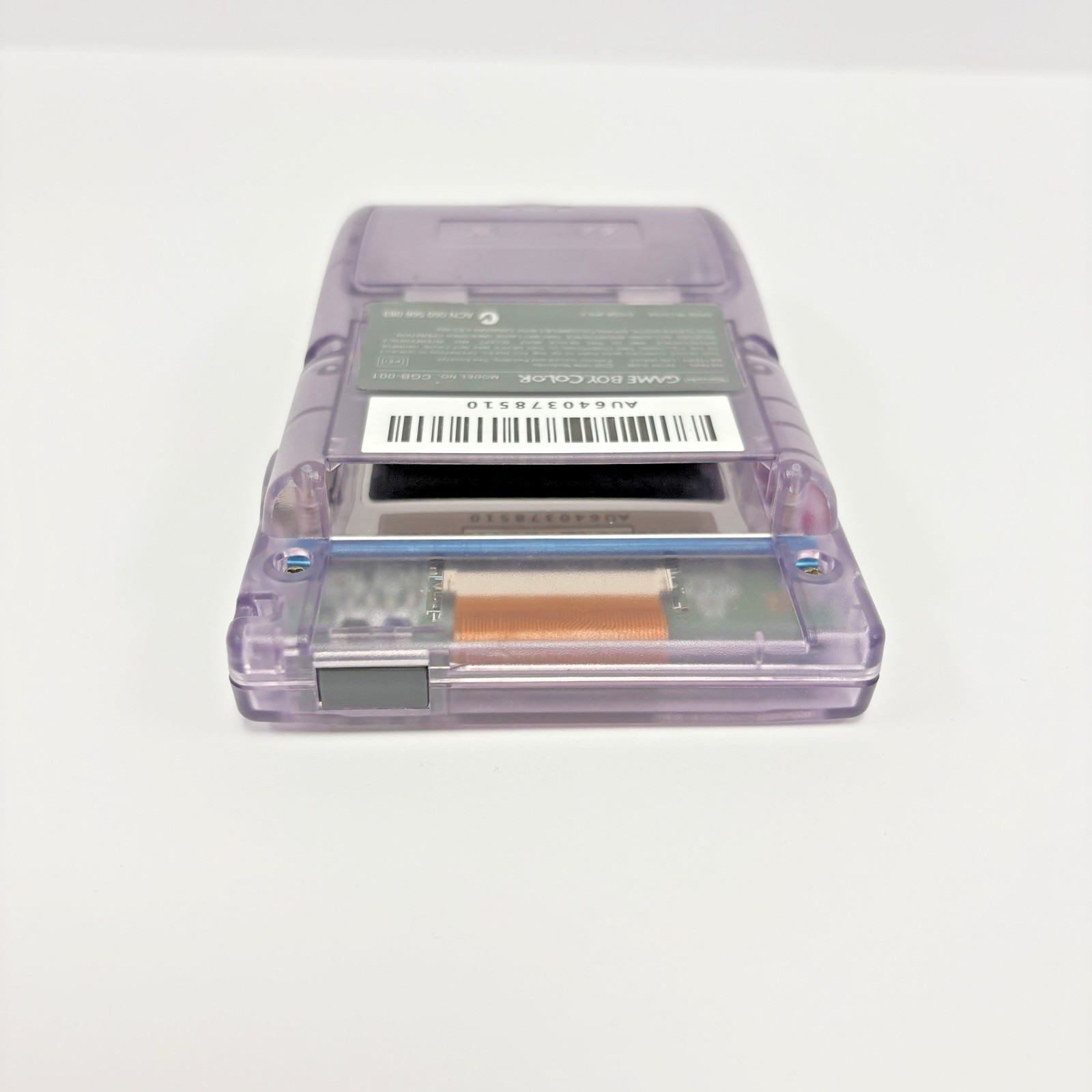 Refurbished Nintendo Game Boy Color – Glass Screen – Atomic Purple