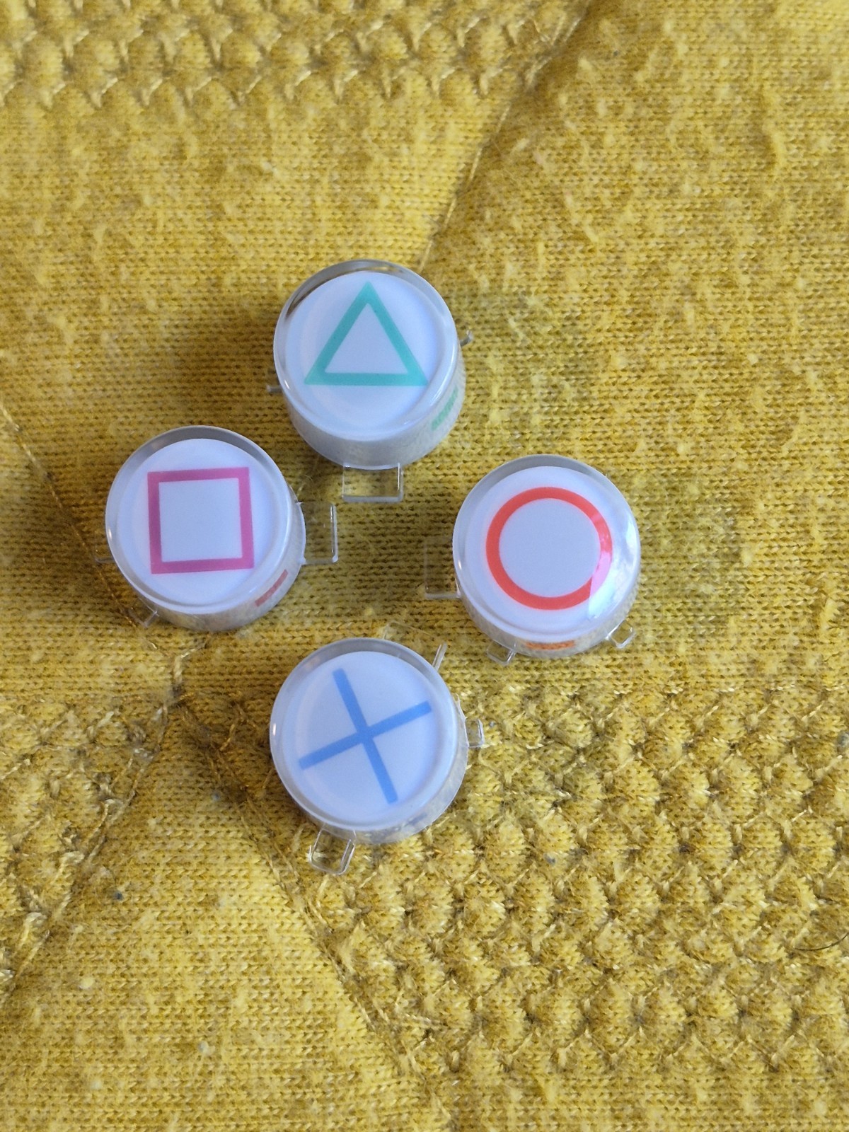 Sony PlayStation Portal replacement buttons – Retro White – NEW
