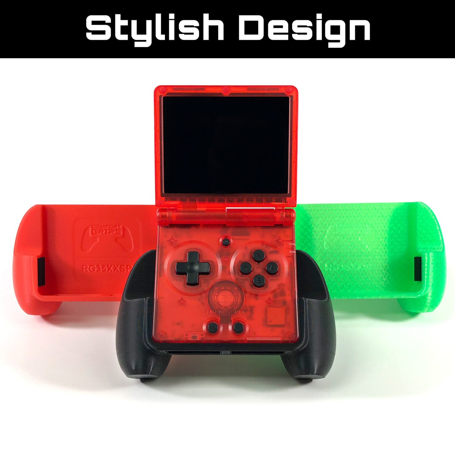 Anbernic RG35XX SP Comfort Grip Case – 3D Printed