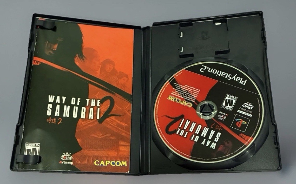 Way of the Samurai 2 PS2 CIB w/manual Sony PlayStation 2 TESTED works