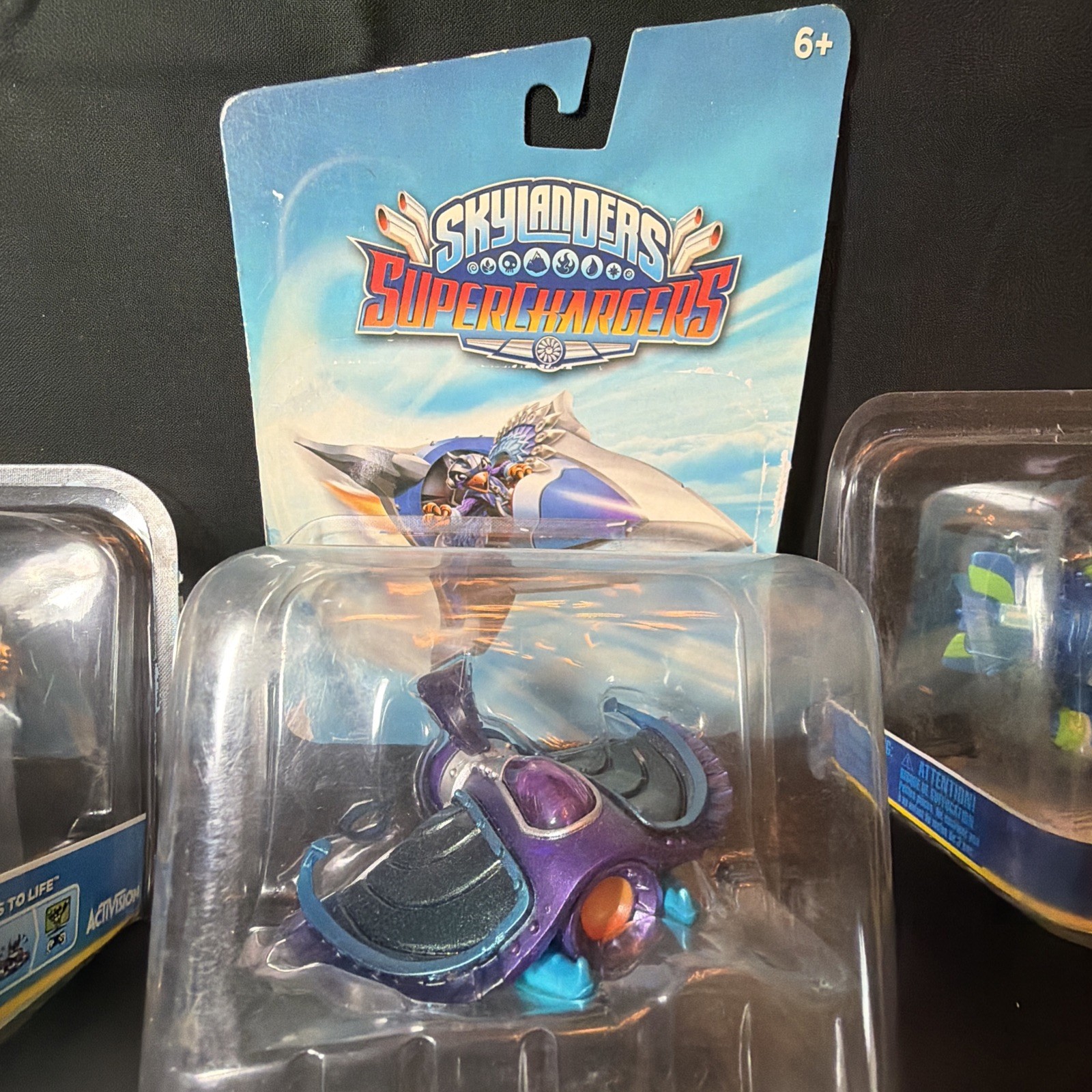 Skylanders Mixed Lot Of 35 Action Figure Toys+vehicles+2 Xbox Game DVDs
