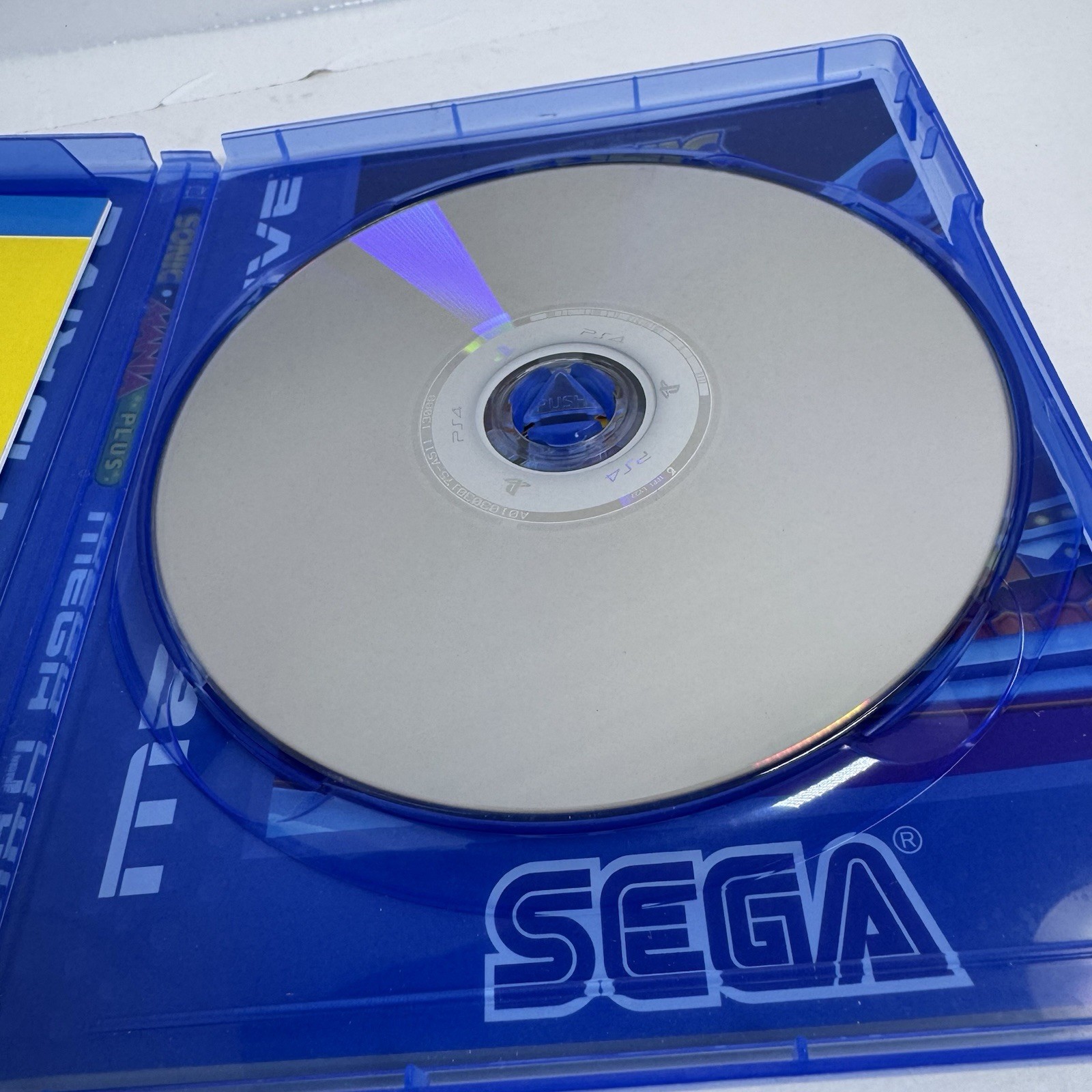 Sonic Mania Plus With Sleeve, Reversible Cover and Art Book PS4 Tested